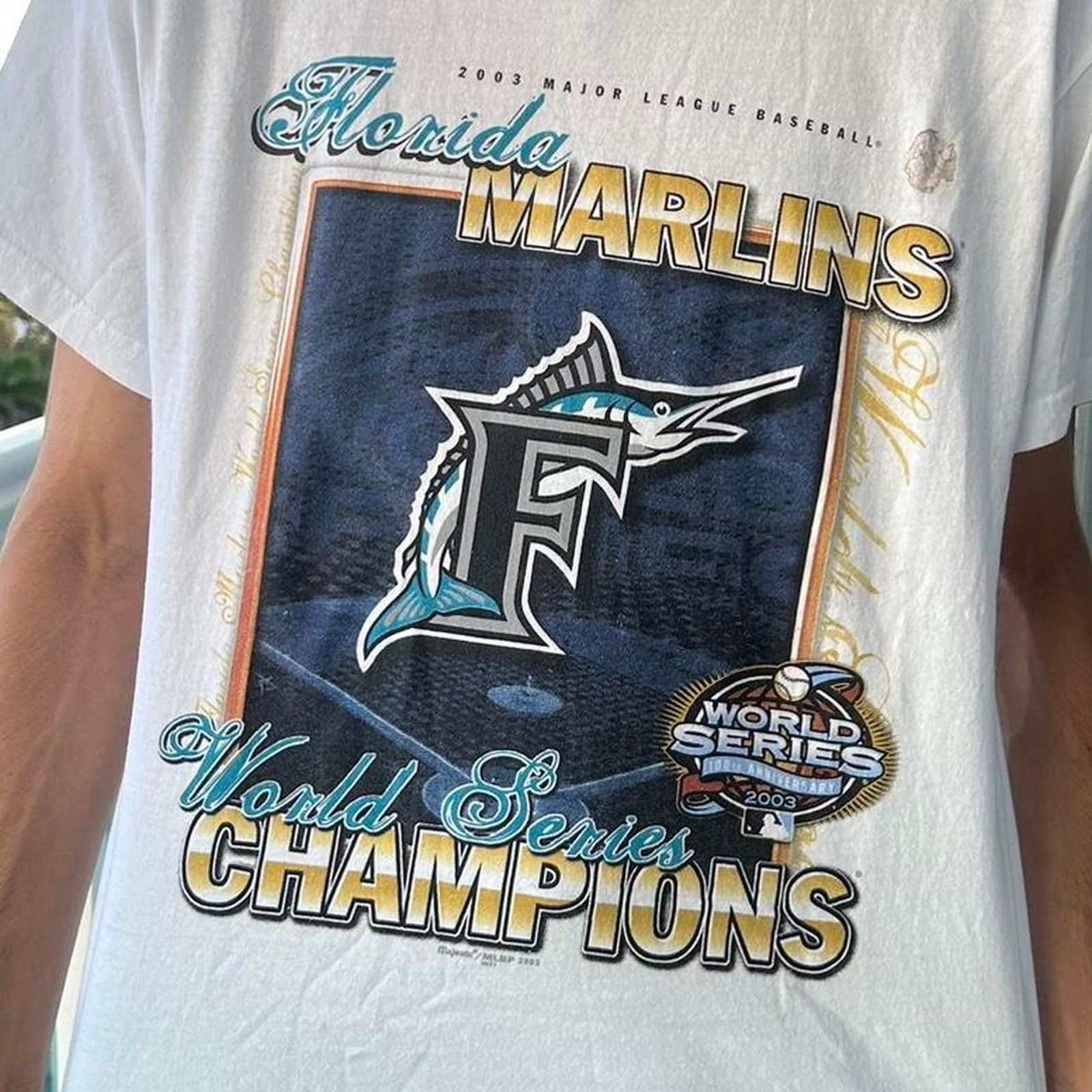 MLB 03 florida marlins world series Size US L / EU 52-54 / 3 - 2 Thumbnail