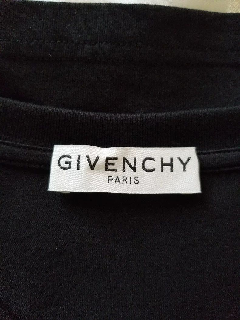 Givenchy Givenchy Black Embroidered T-Shirt 2506-Nextarrow Size US M / EU 48-50 / 2 - 3 Thumbnail
