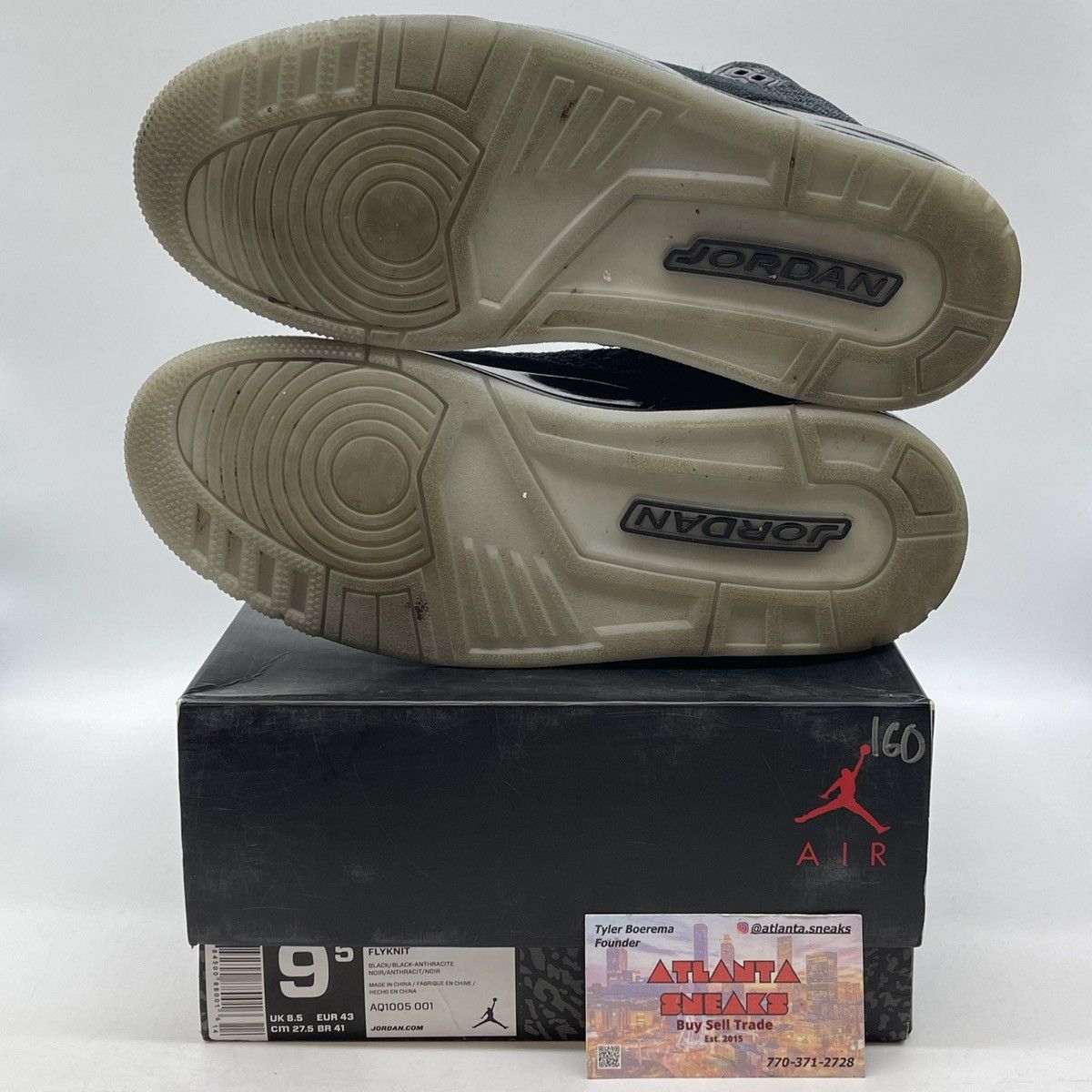 Jordan Brand Air Jordan 3 black Size US 9.5 / EU 42-43 - 7 Thumbnail