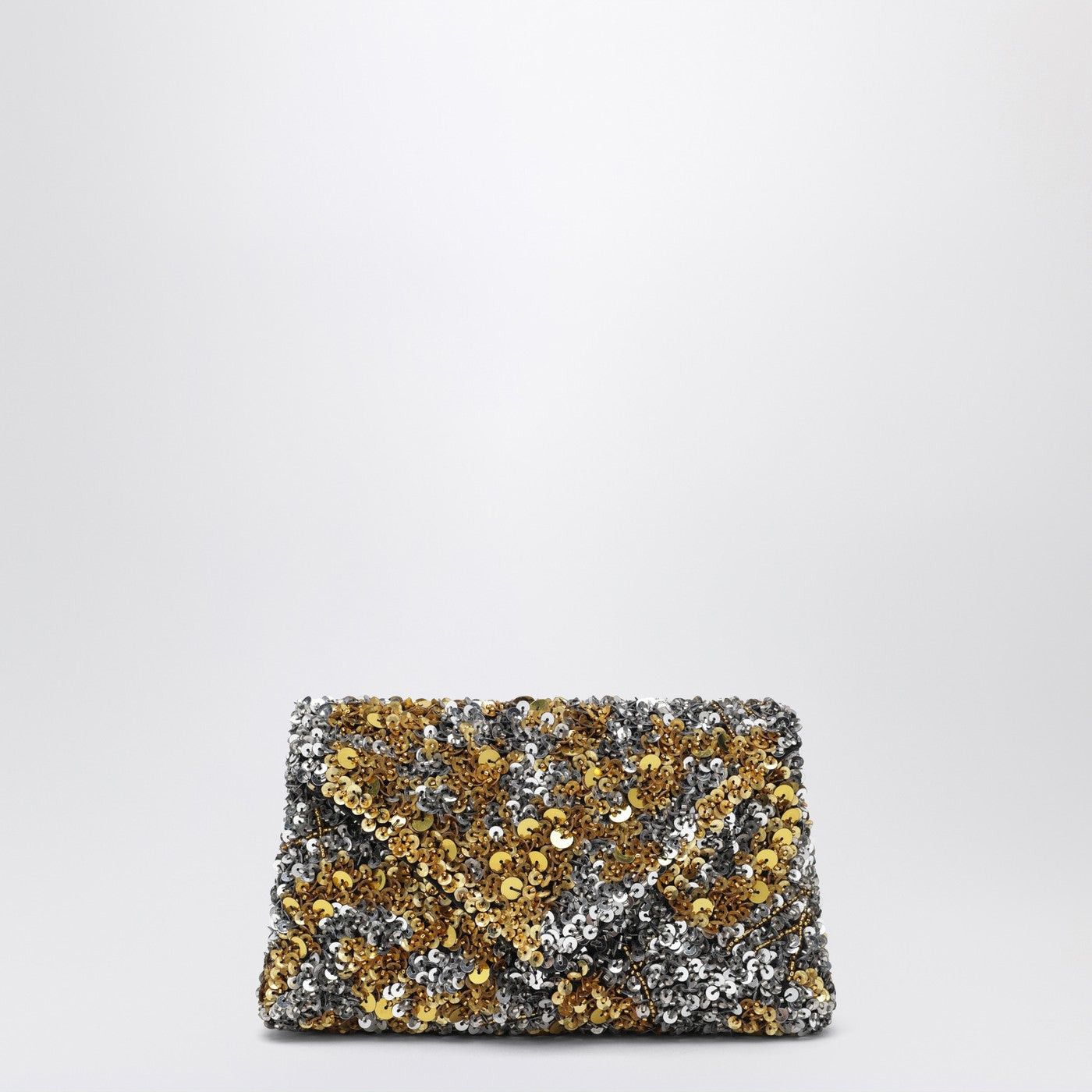 Dries Van Noten Dries Van Noten Silver/Gold Sequin Pouch Size ONE SIZE - 1 Thumbnail