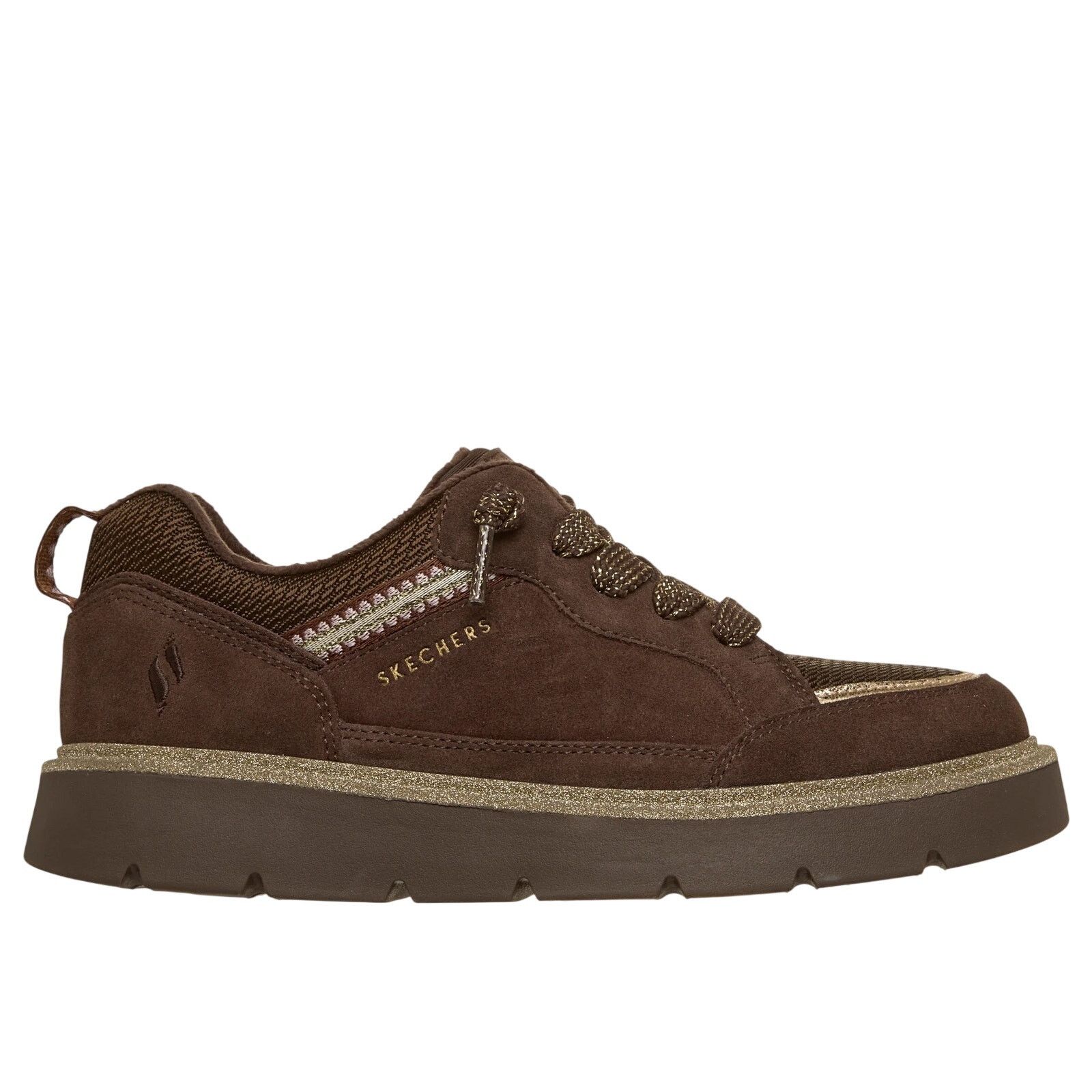 SKECHERS Skechers Street Hiker Glimmer Brown Boot Size 9.5W - New Size US 9.5 / IT 39.5 - 2 Thumbnail