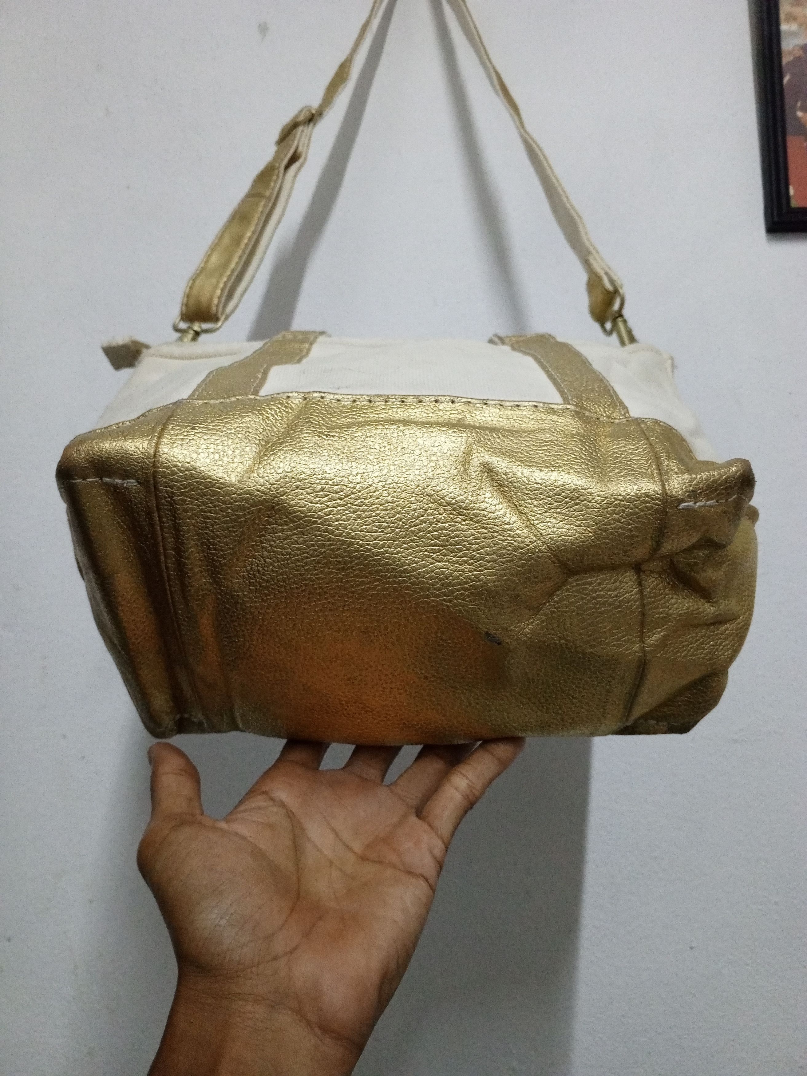 L.L. Bean L.L.BEAN TOTE 2WAY BAG GOLD Size ONE SIZE - 6 Thumbnail