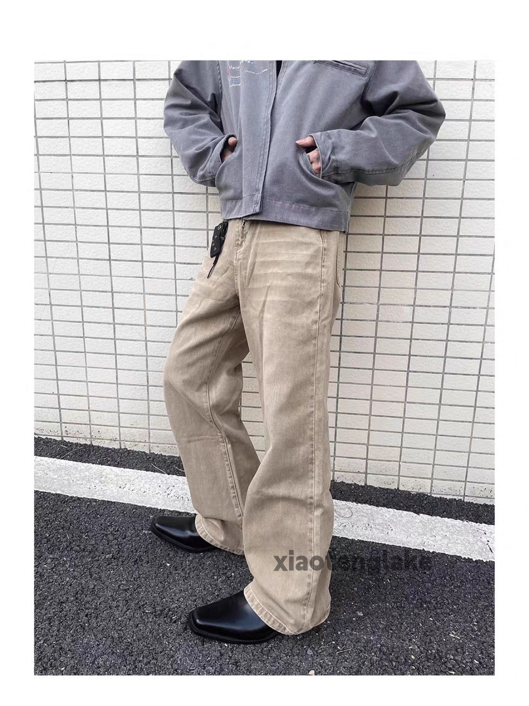 Jean × Vintage washed faded cleanfit yuppie bootcut grunge jeans Size US 32 / EU 48 - 4 Thumbnail