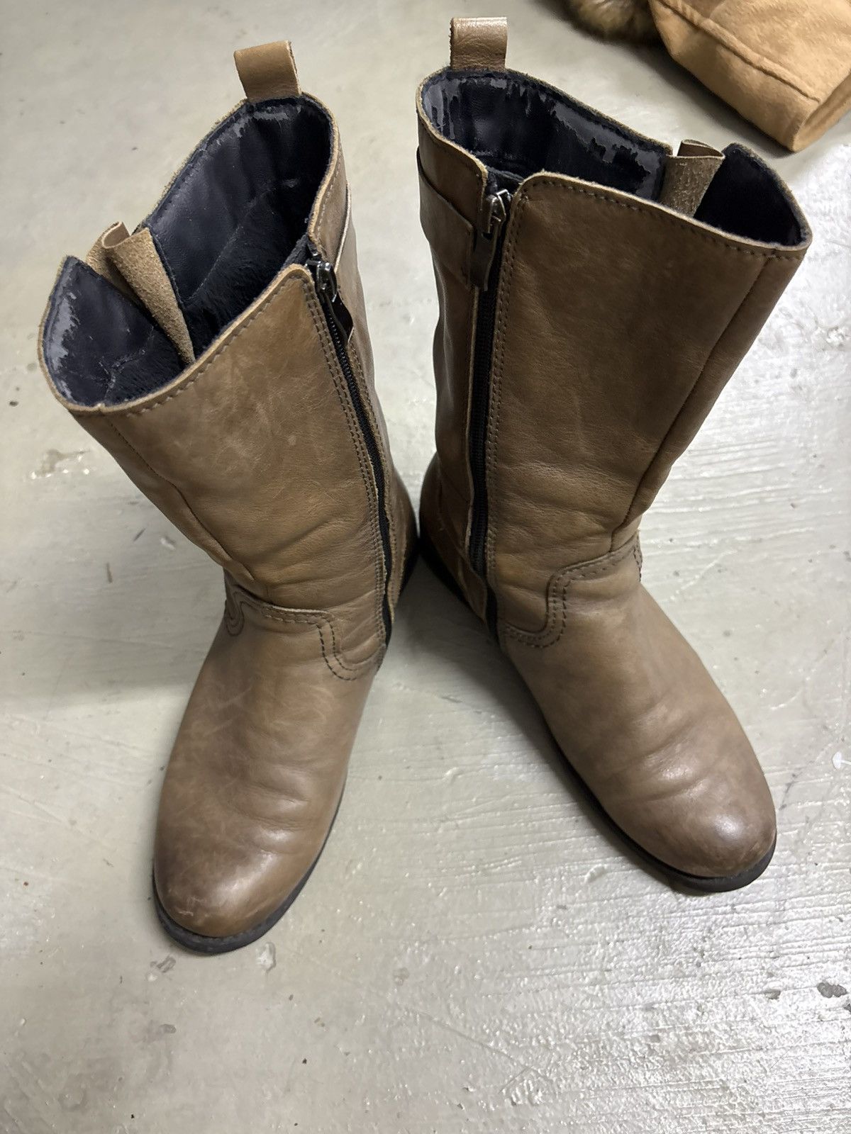 Alfredo Bannister Vintage Zipper Guidi Style Boots Size US 7.5 / EU 40-41 - 10 Thumbnail