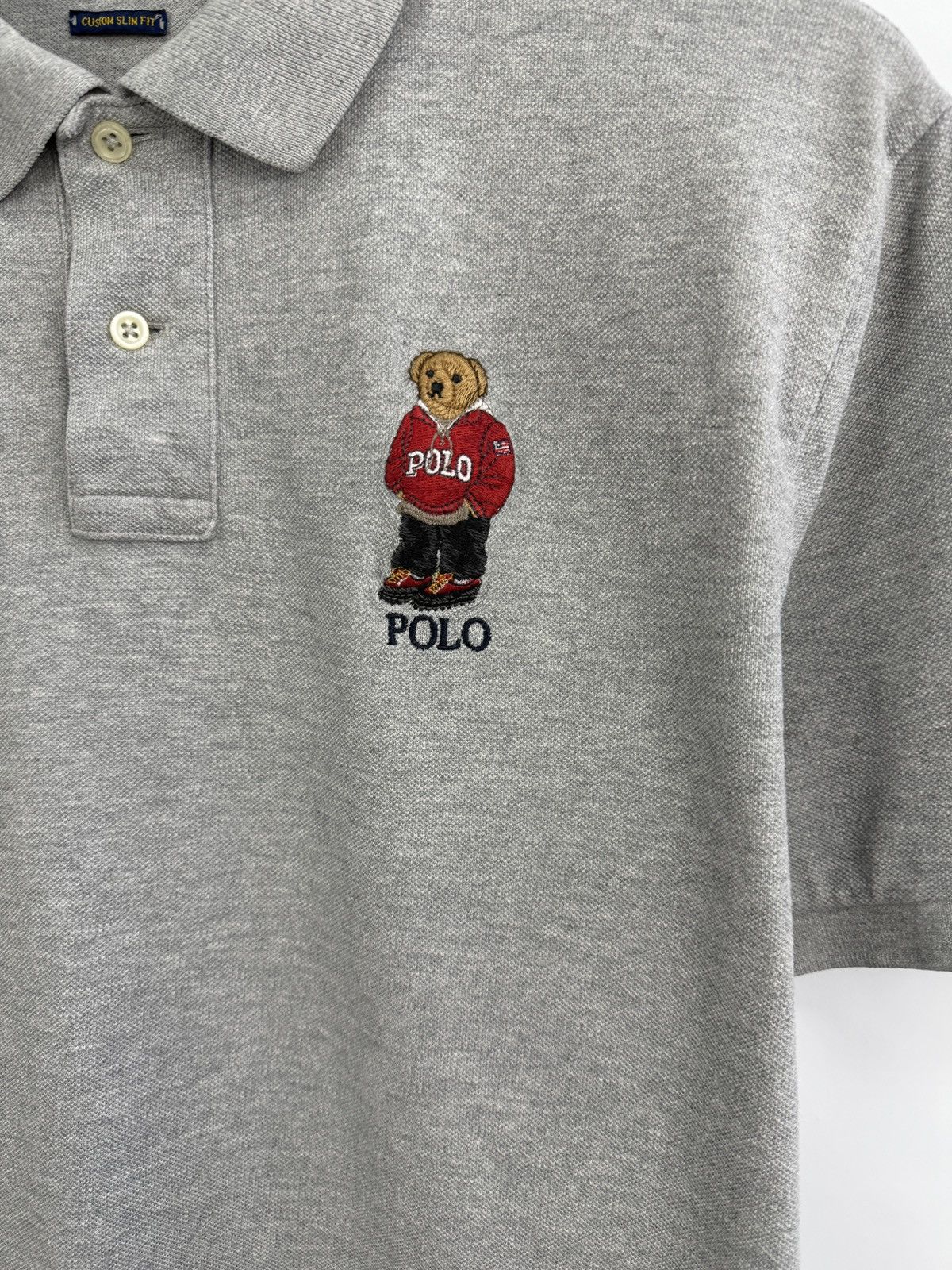 Ralph Lauren 🇺🇸 Polo Bear Ralph Lauren Polo T-Shirt Rare Retro Chief Keef Size US XL / EU 56 / 4 - 4 Thumbnail