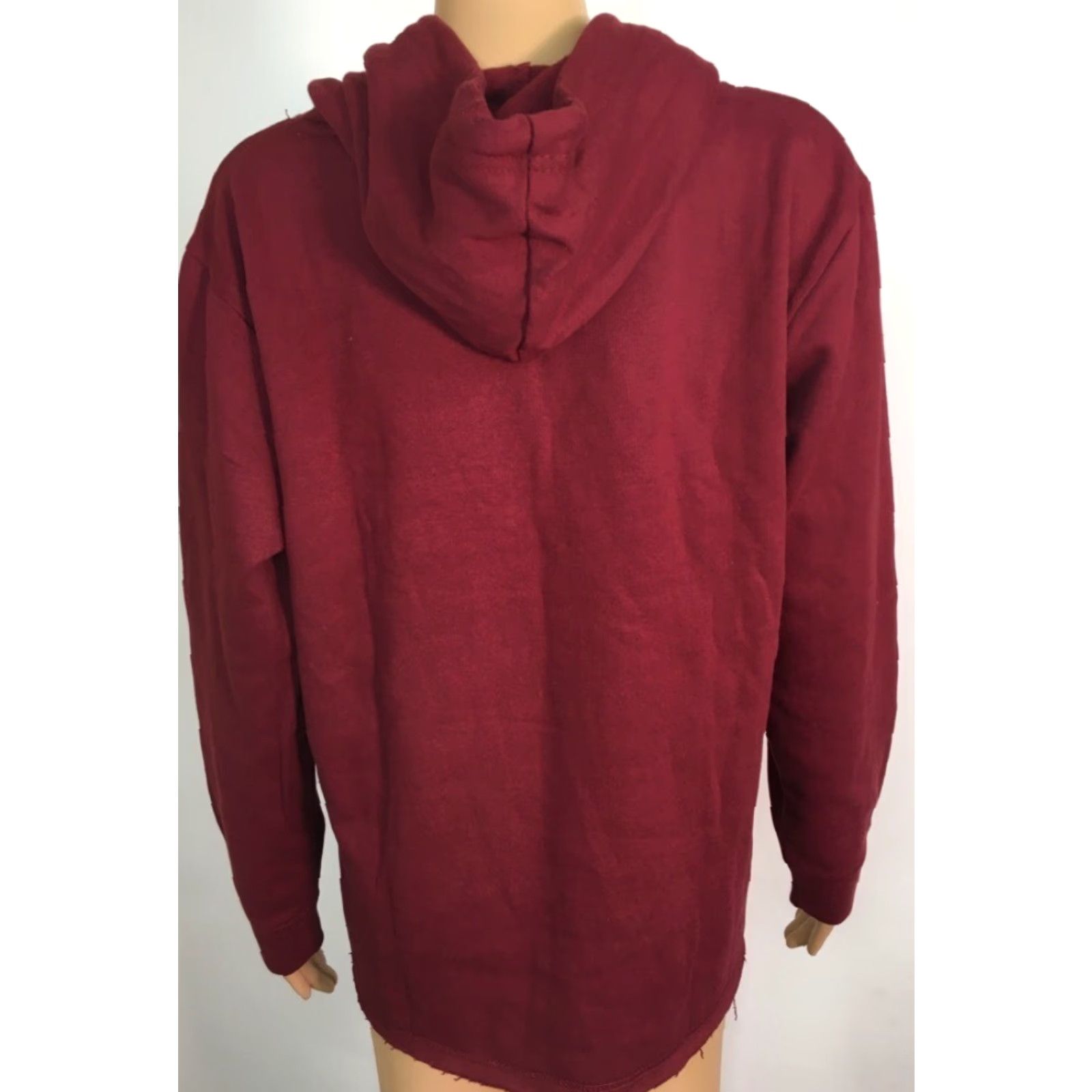 Olive Live Breathe Fight Hoodie Womens S Red Pink Floral Cancer Awareness Size S / US 4 / IT 40 - 3 Thumbnail