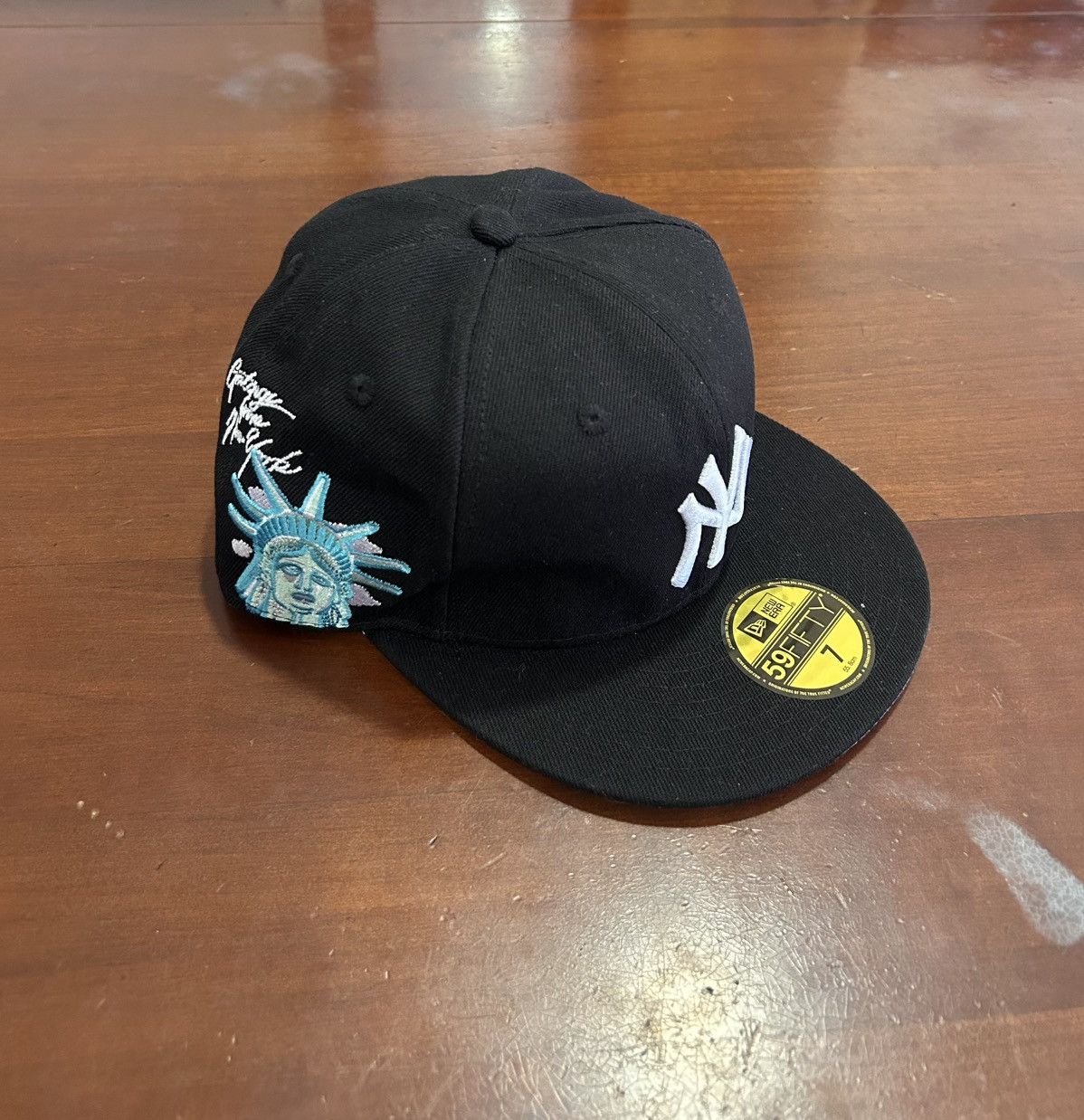 New Era New Era NY Yankess black Hat Size 32 - 1 Thumbnail