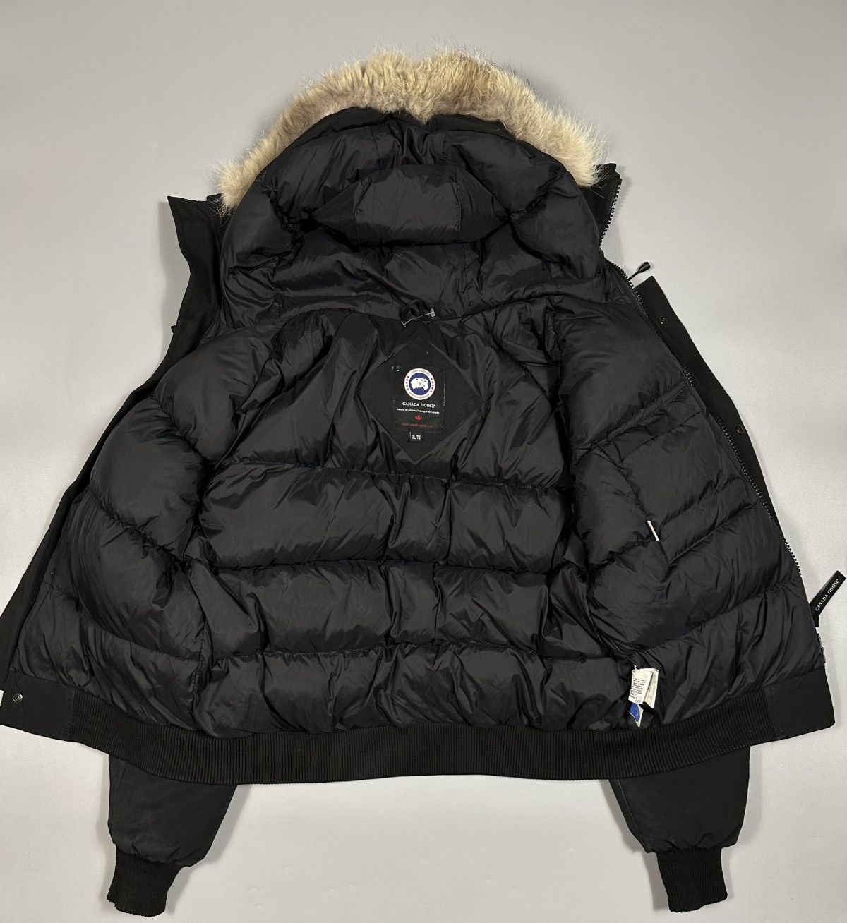 Canada Goose Canada Goose Chilliwack Coyote Fur-Trim Bomber Jacket Size US XL / EU 56 / 4 - 3 Thumbnail