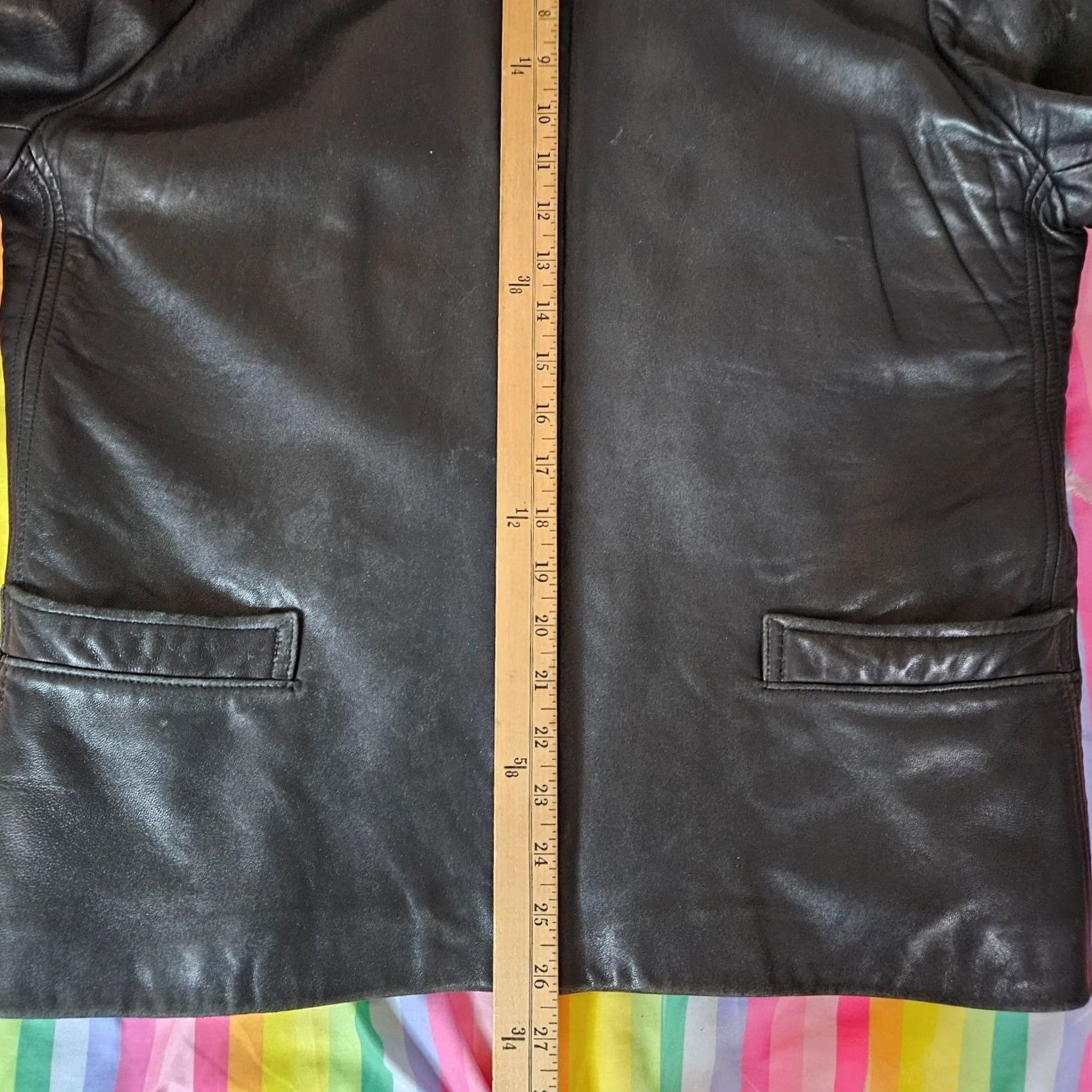 Golden Bear Golden Bear Women's Full Zip Lined Vintage Leather Jacket Size L Size L / US 10 / IT 46 - 4 Thumbnail