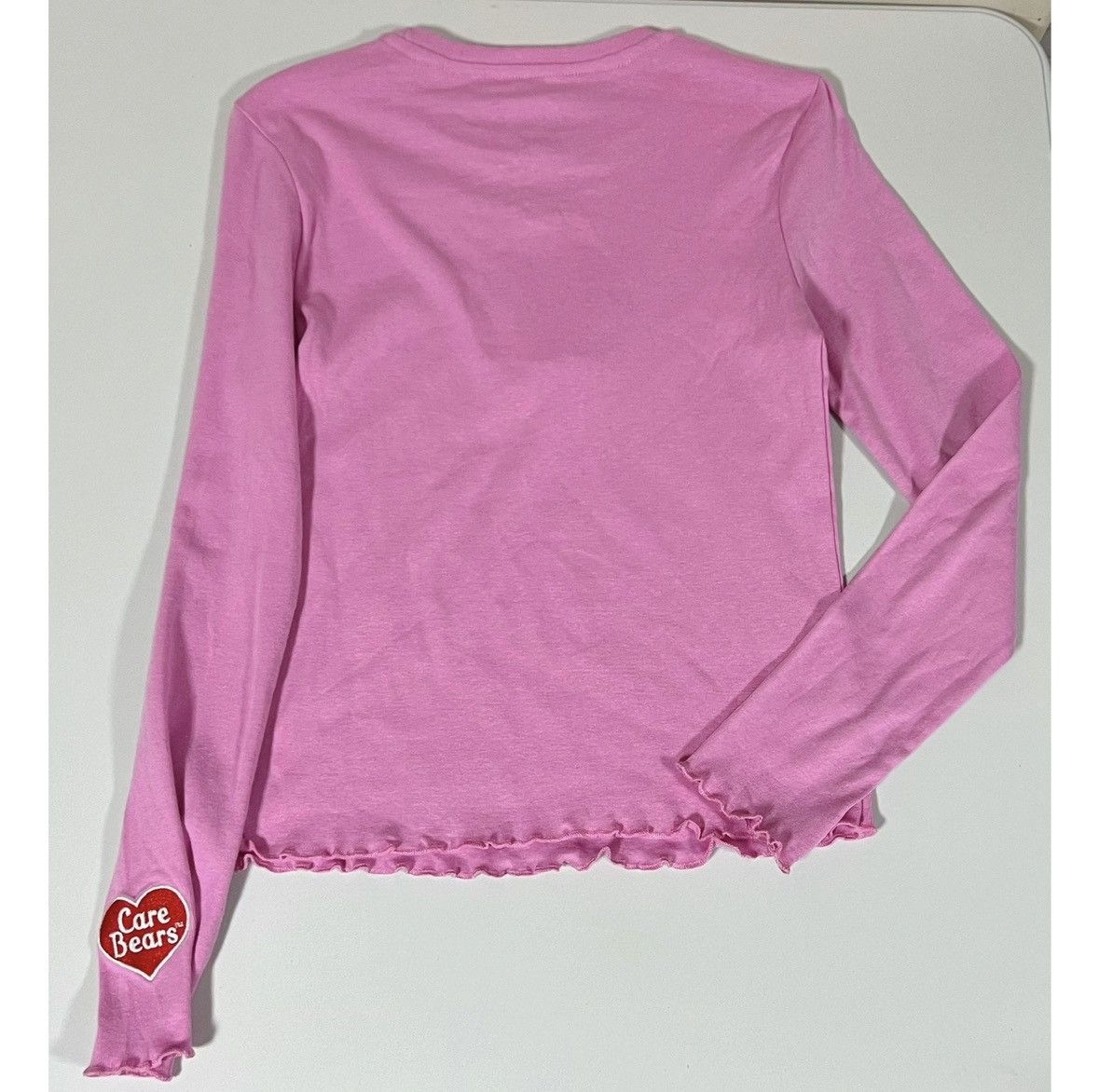 Japanese Brand Care Bears Pink Long Sleeve T-Shirt Top Blouse Tee Size M 💗✨ Size M / US 6-8 / IT 42-44 - 4 Thumbnail