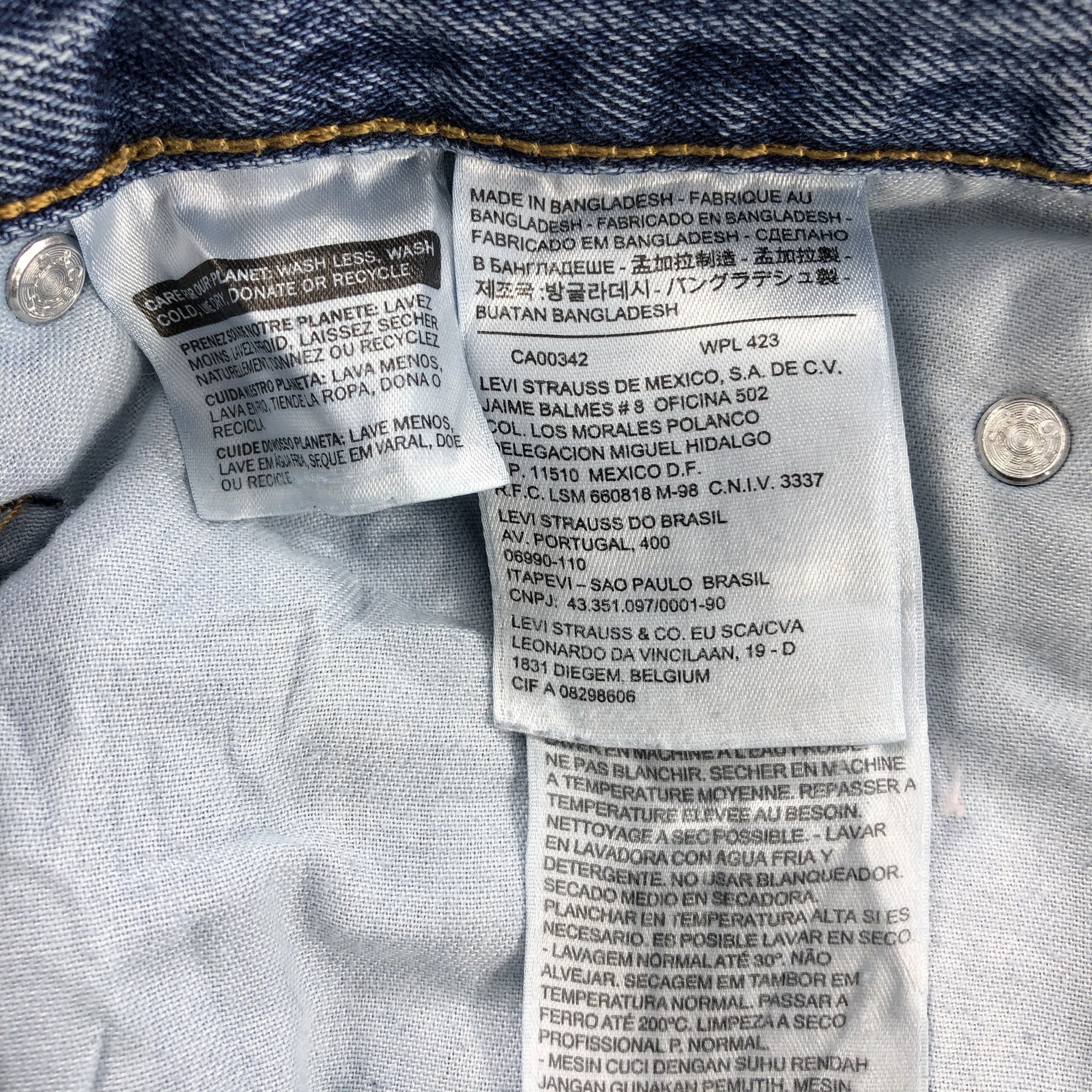Levi's × Vintage Vintage Blue Wash Levis 516 Jeans-JM1813 Size US 32 / EU 48 - 10 Thumbnail