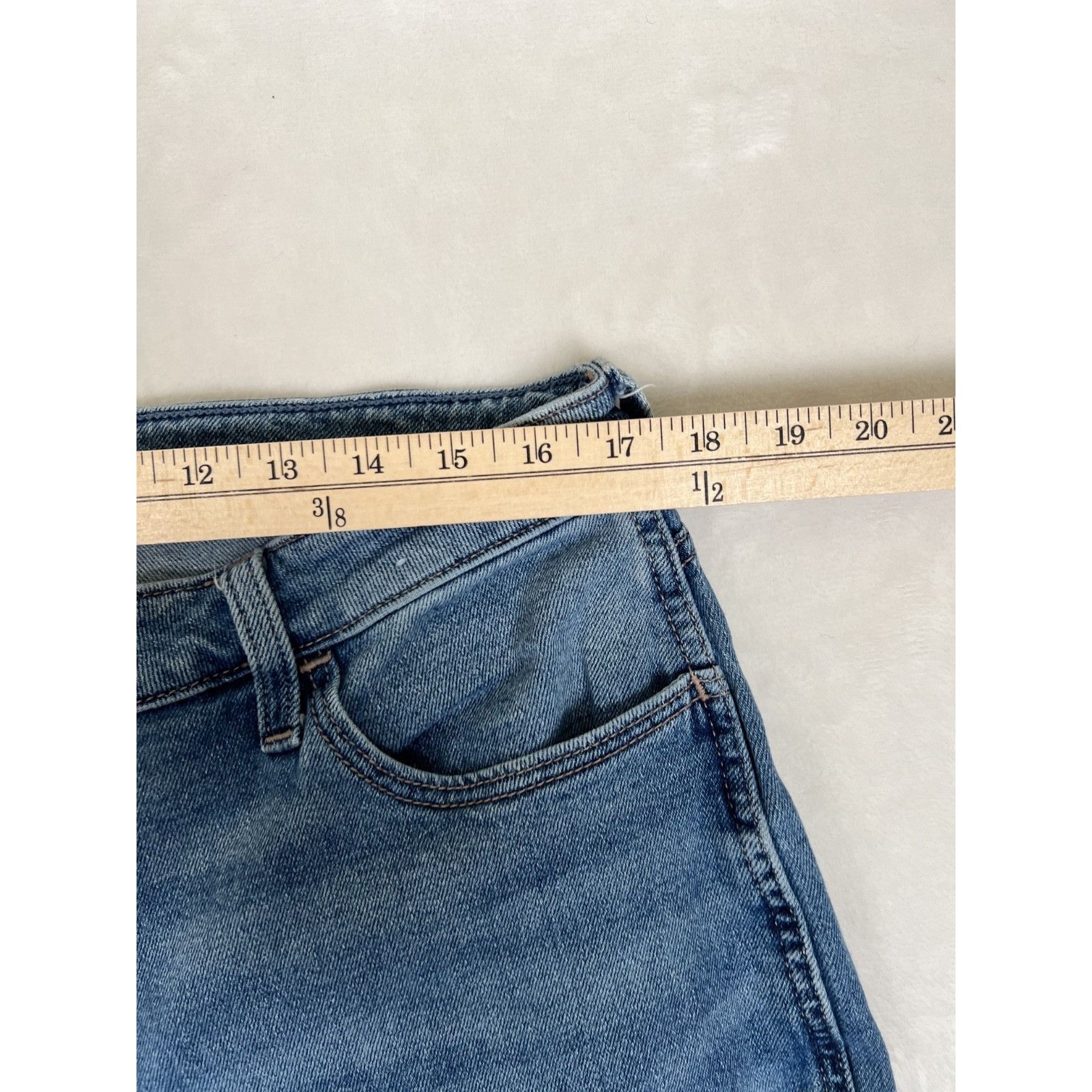 Hollister Hollister Jeans Size 17R 33x27 Women's Curvy High Rise Mom B Size 33" - 5 Thumbnail