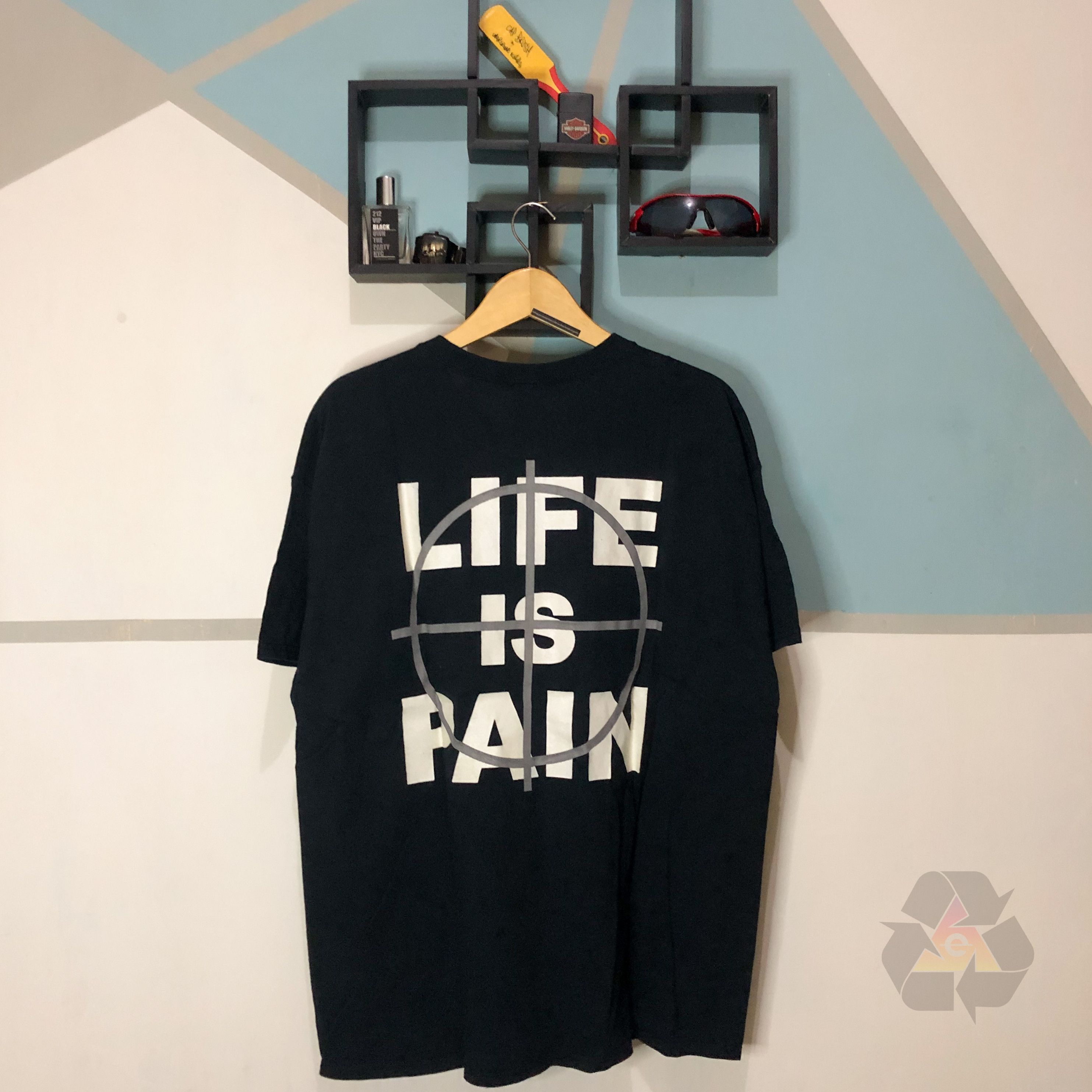 Vintage Merauder Life Is Paint Hardcore Band T-Shirt