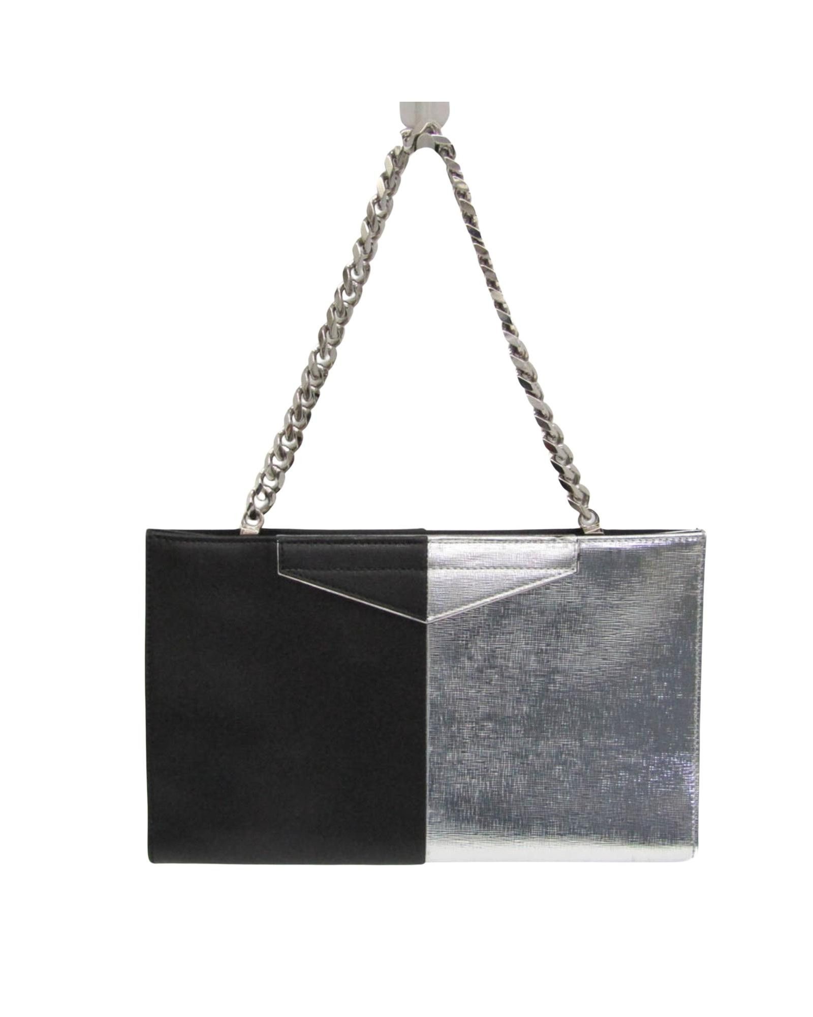 image of Fendi Black Leather Practical Bag, Women's