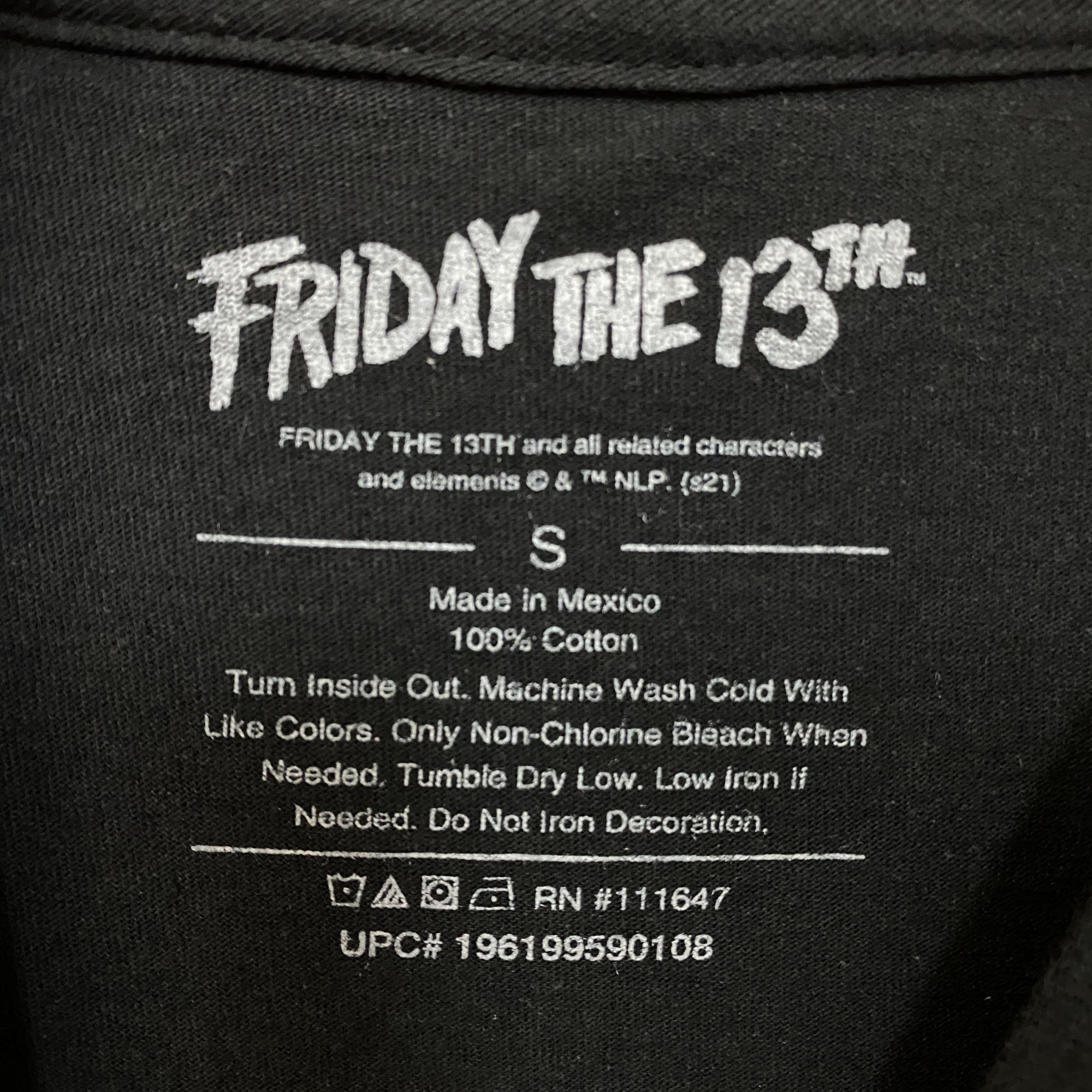 Other Friday the 13th Jason Voorhees Mask Graphic T-Shirt Small Size US S / EU 44-46 / 1 - 4 Thumbnail