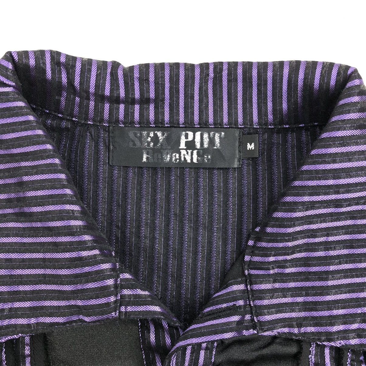 If Six Was Nine 2000s Sex Pot Revenge Gothic Mad Punk Ifsix Lgb Style Shirt Size M / US 6-8 / IT 42-44 - 8 Thumbnail