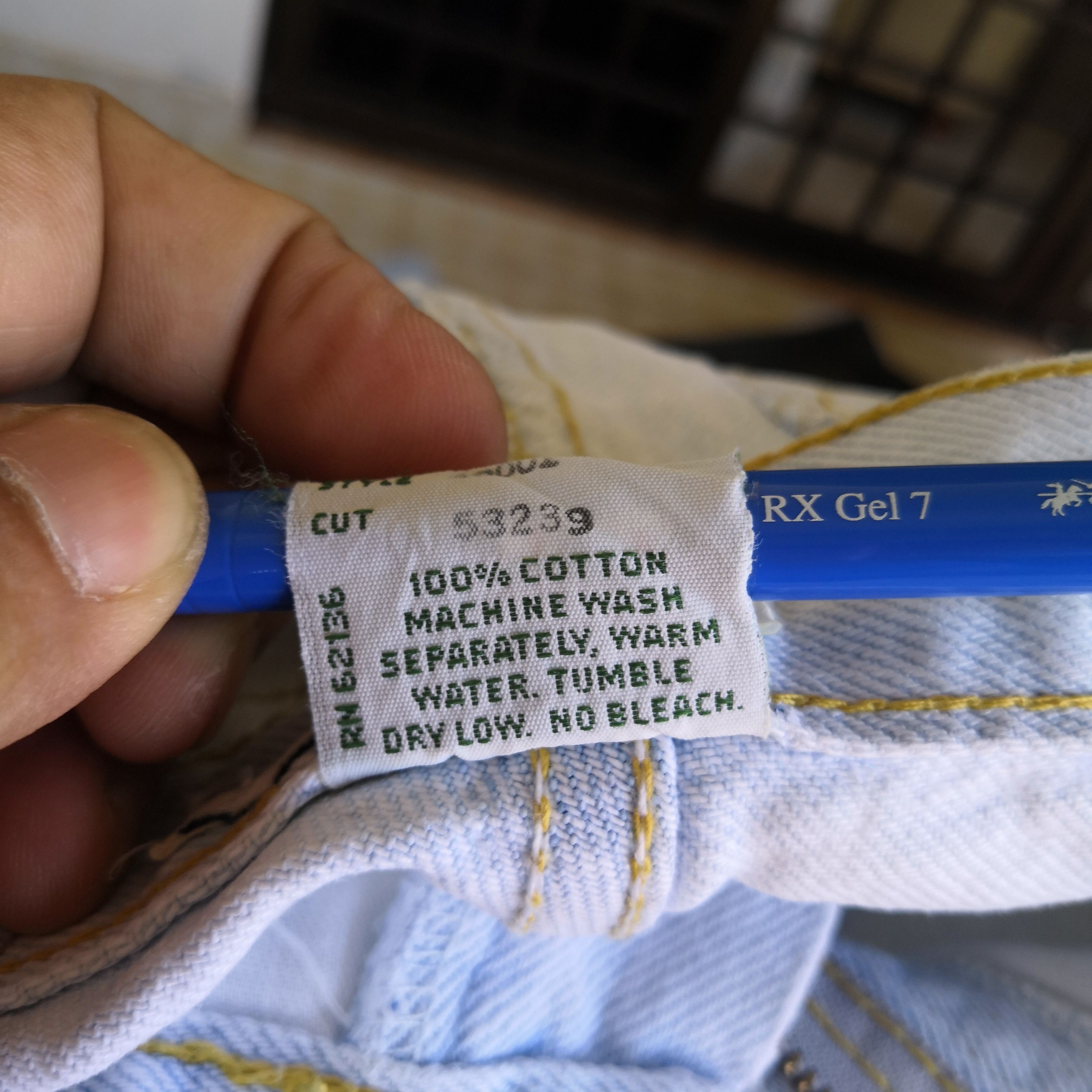 Guess Vintage 90s Guess Sun Faded Denim Guess Light Wash Jeans Size 26" / US 2 / IT 38 - 10 Thumbnail