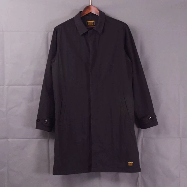 Neighborhood NEIGHBORHOOD Mid-Length Washed Trench Coat - dmc Size US L / EU 52-54 / 3 - 1 Thumbnail