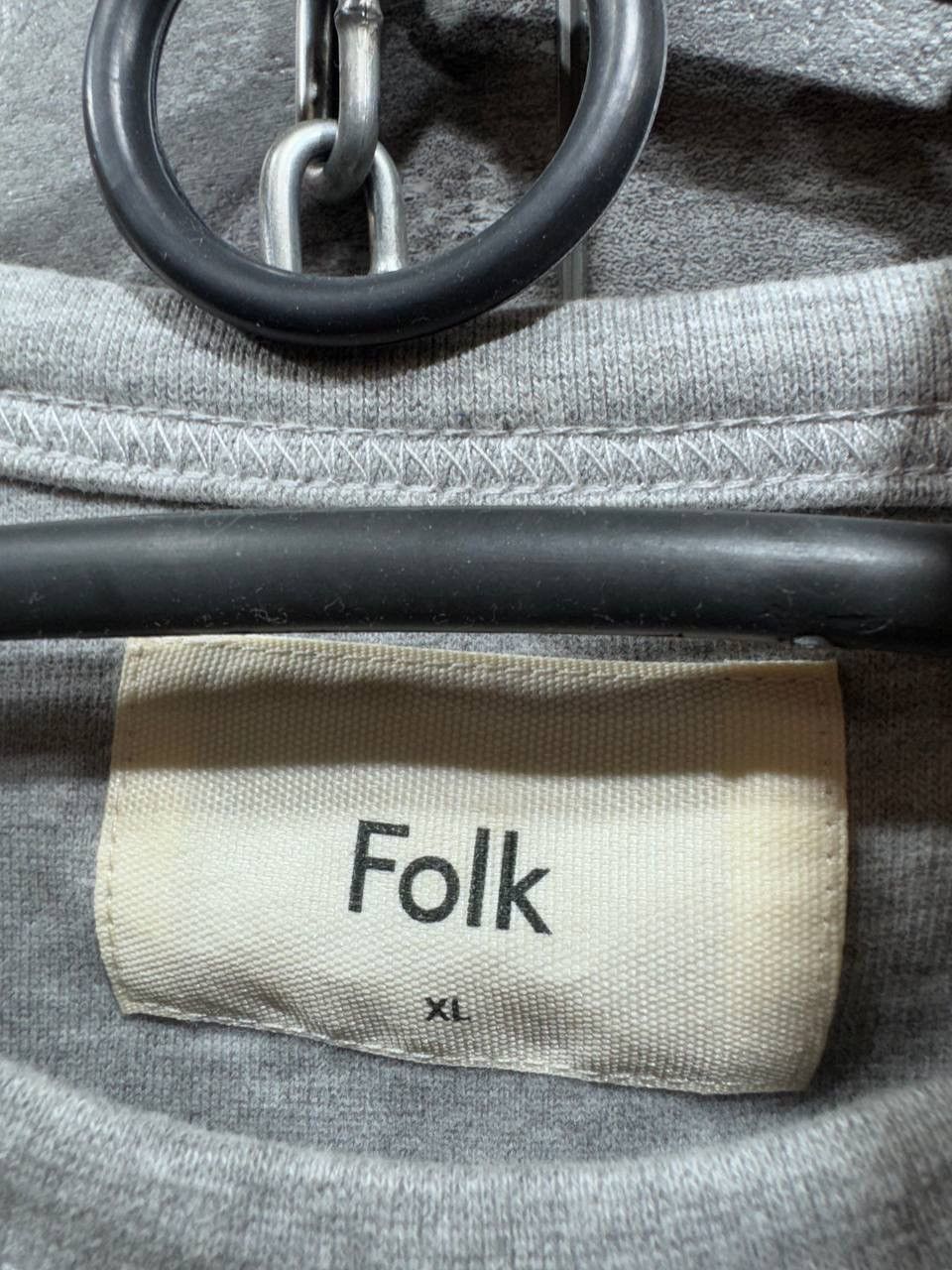 Folk Folk Grey Men’s Logo T-Shirt Size XL Size US XL / EU 56 / 4 - 3 Thumbnail