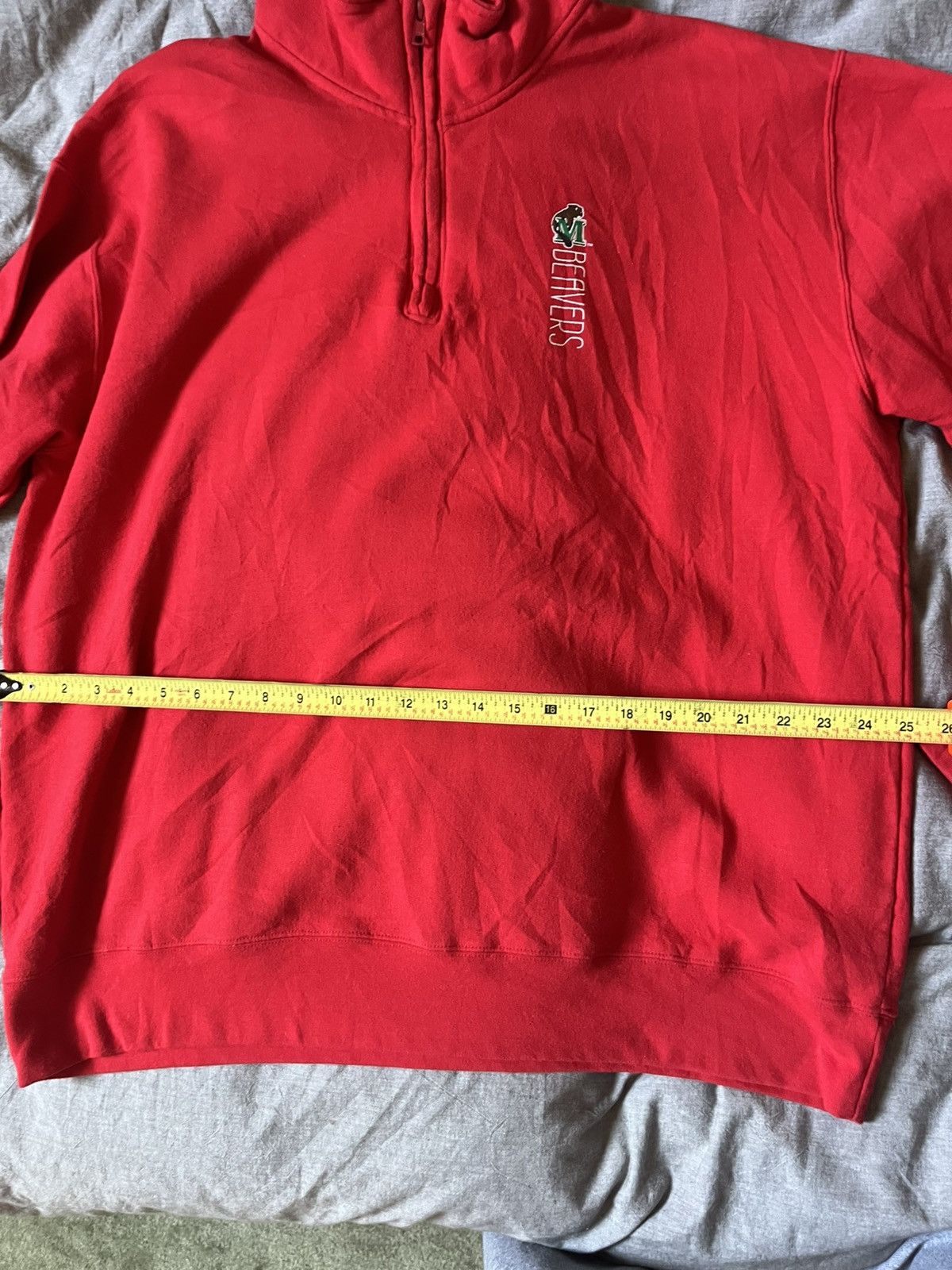 Champion Vintage Minot state Beavers quarter zip jacket Size US XL / EU 56 / 4 - 4 Thumbnail
