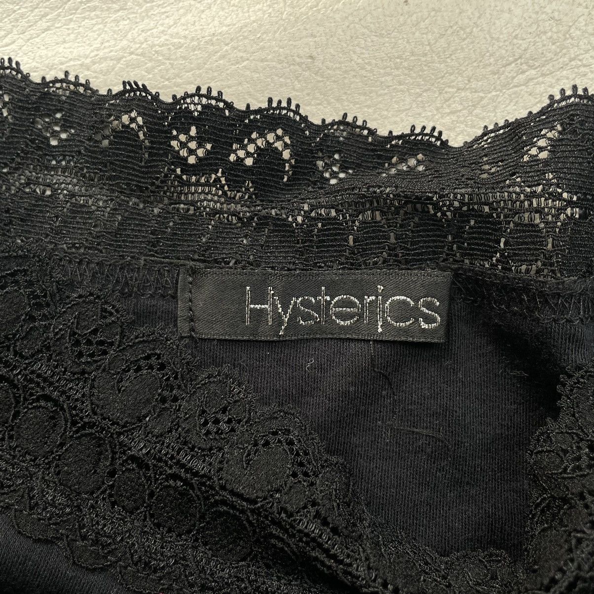 Hysteric Glamour Hysterics skull pattern lace collar longsleeve Size ONE SIZE - 5 Thumbnail