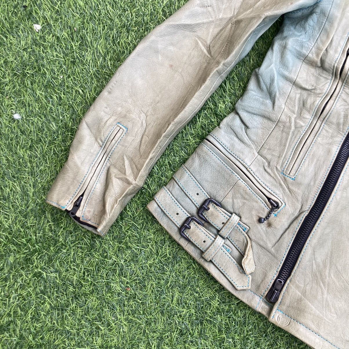 Genuine Leather × Japanese Brand DRESTRIP DEER SKIN BIKER JACKET Size US S / EU 44-46 / 1 - 6 Thumbnail