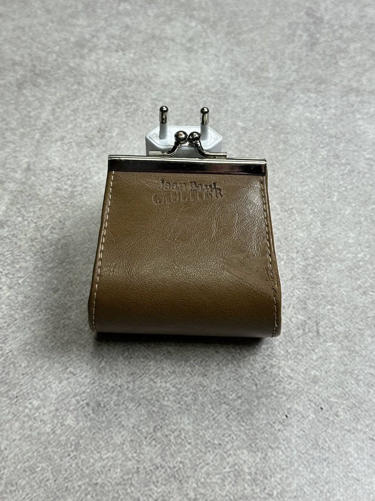 Jean Paul Gaultier JPG Jean Paul Gaultier Leather Coin Wallet Clutch Rare Size ONE SIZE - 1 Thumbnail