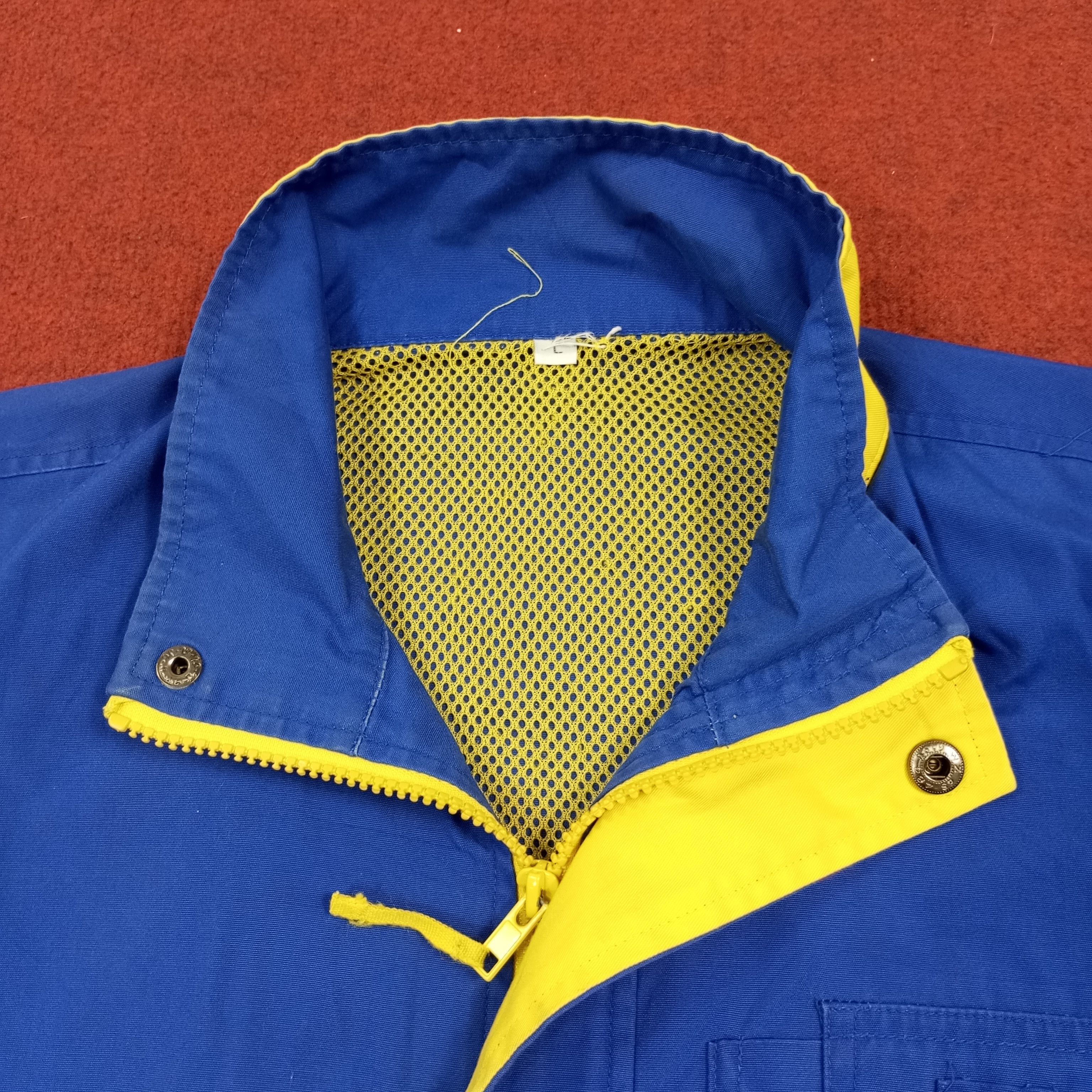 Vintage Michelin Tyre Cars Brand Big Logo Design Jacket Motorsports Size US L / EU 52-54 / 3 - 6 Thumbnail