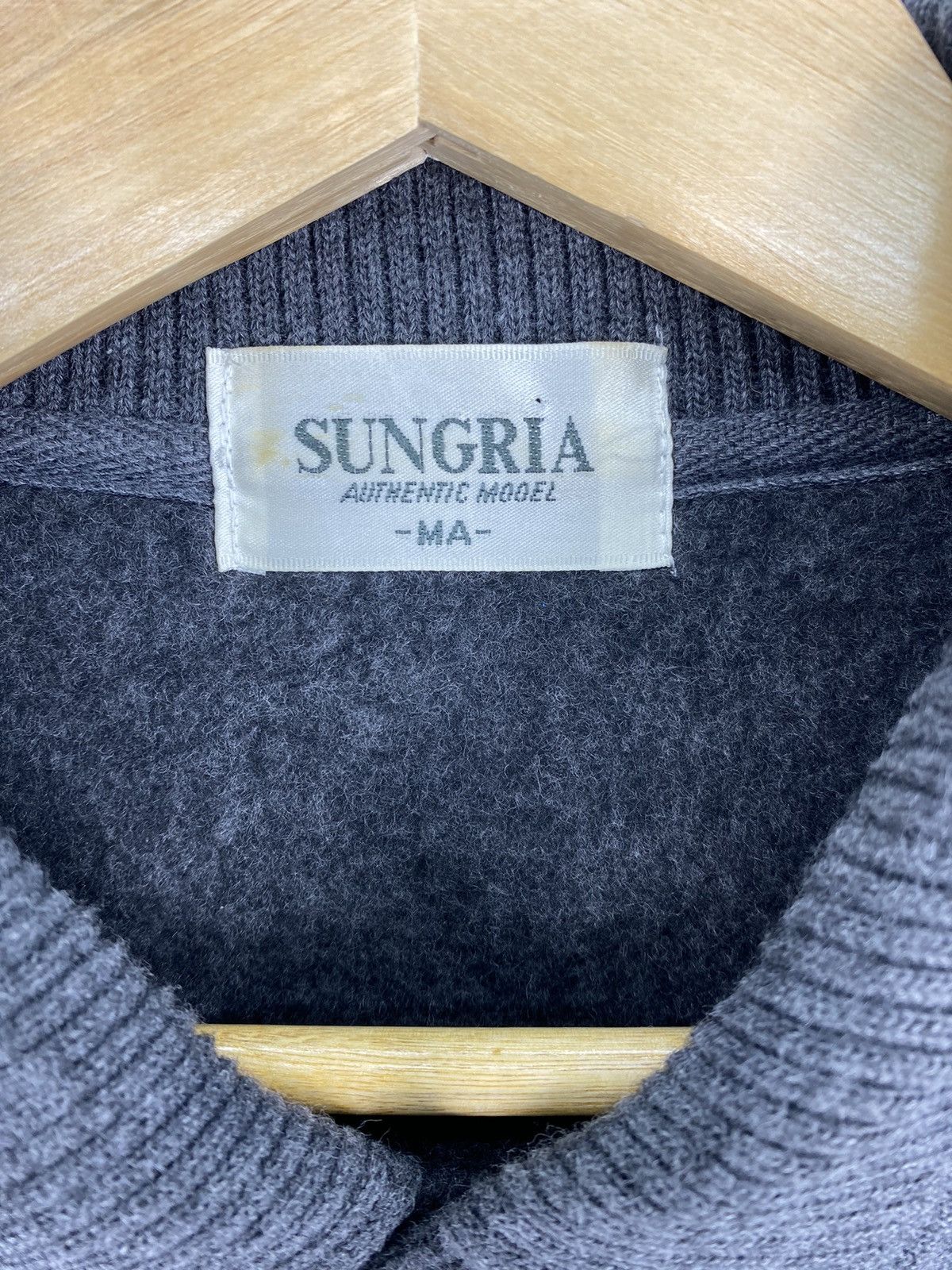 Japanese Brand Vintage Sweatshirt Collar By Sungria Size US M / EU 48-50 / 2 - 12 Thumbnail