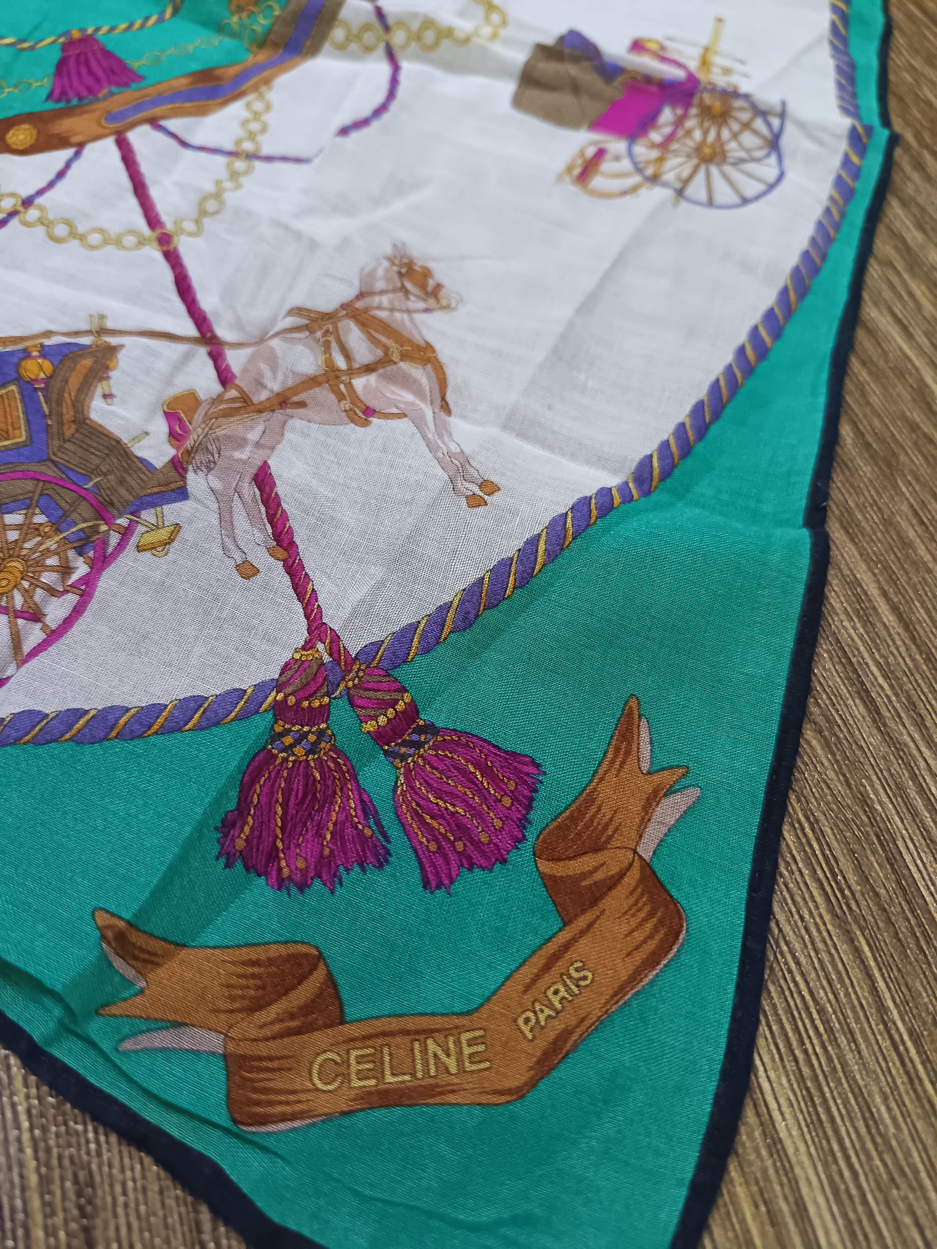 Celine Vintage celin handkerchief/neckerchief/bandana Size ONE SIZE - 2 Thumbnail