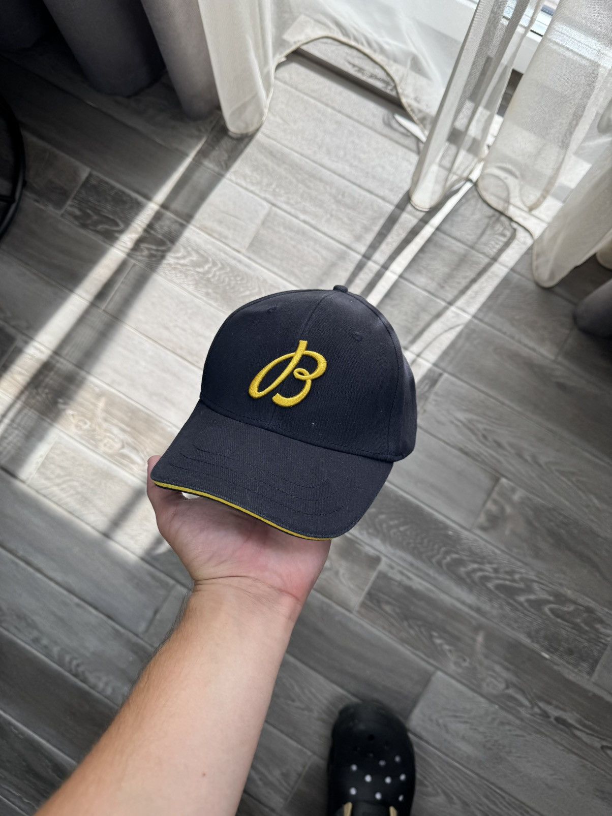 Vintage Official Breitling Cap Hat Embroidered Logo Racing