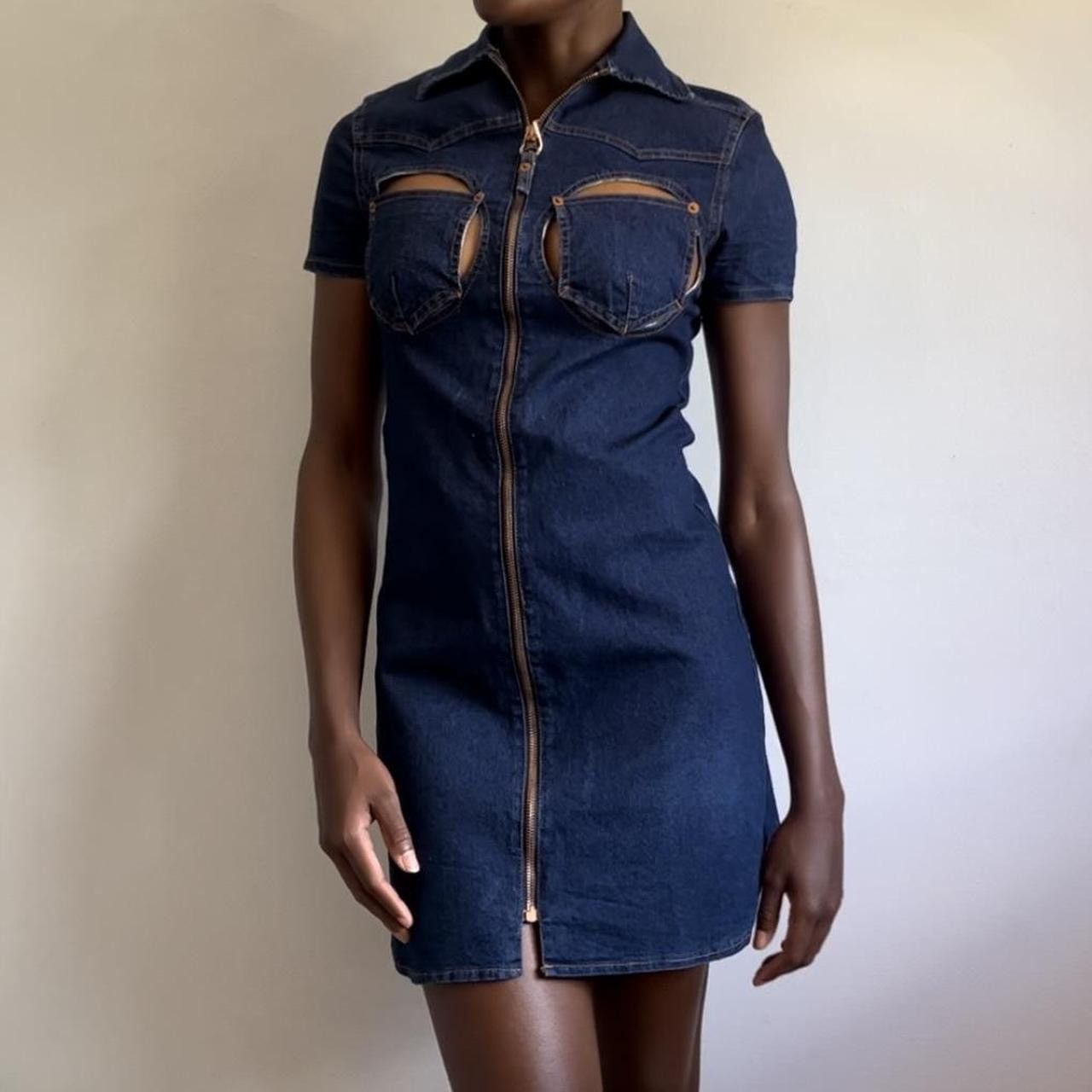 Jean Paul Gaultier Rare Vintage Jean Paul Gaultier Cutout dress Size S / US 4 / IT 40 - 2 Thumbnail