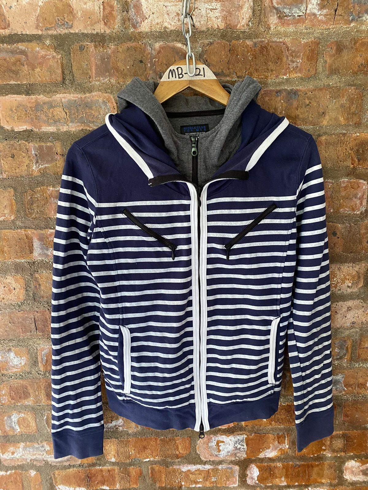 Nicole Club 2000s Double layer zipper hoodie Size US S / EU 44-46 / 1 - 2 Thumbnail