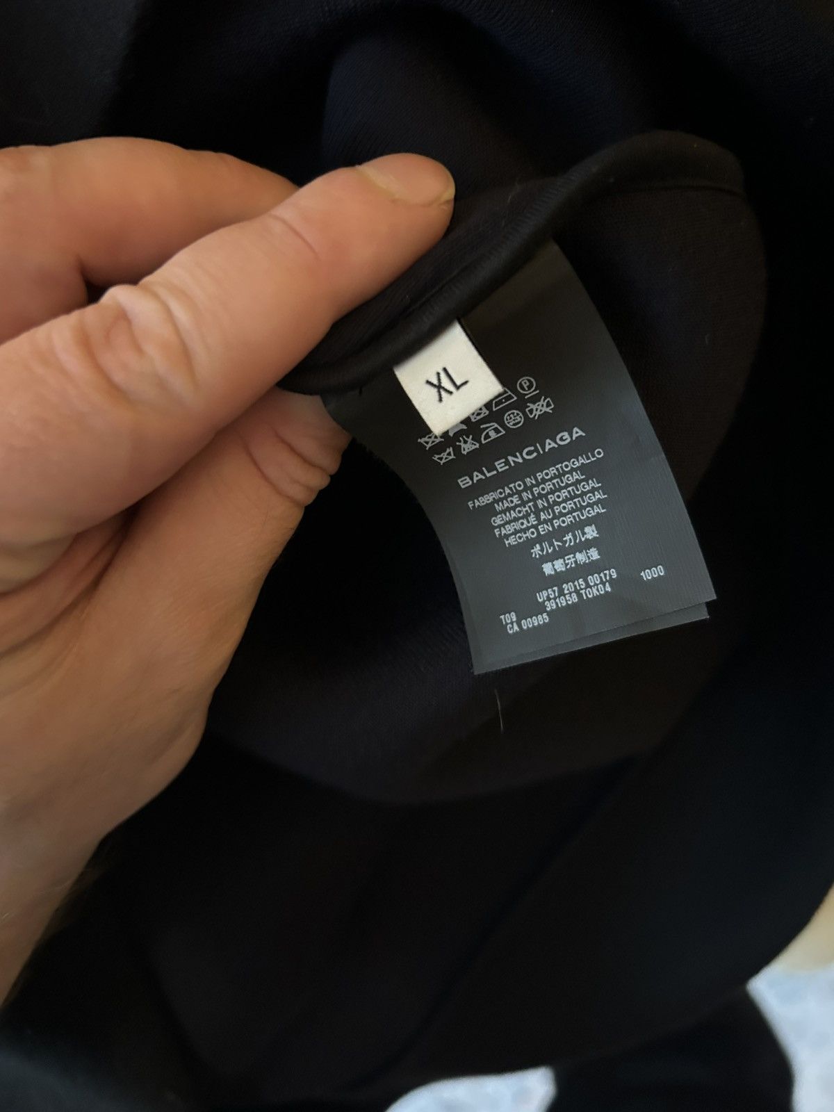 Balenciaga Black crewneck balenciaga Size US XL / EU 56 / 4 - 4 Thumbnail