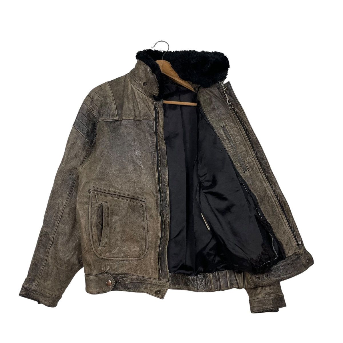 Japanese Brand Japanese Brand Leather Jacket Size US M / EU 48-50 / 2 - 9 Thumbnail