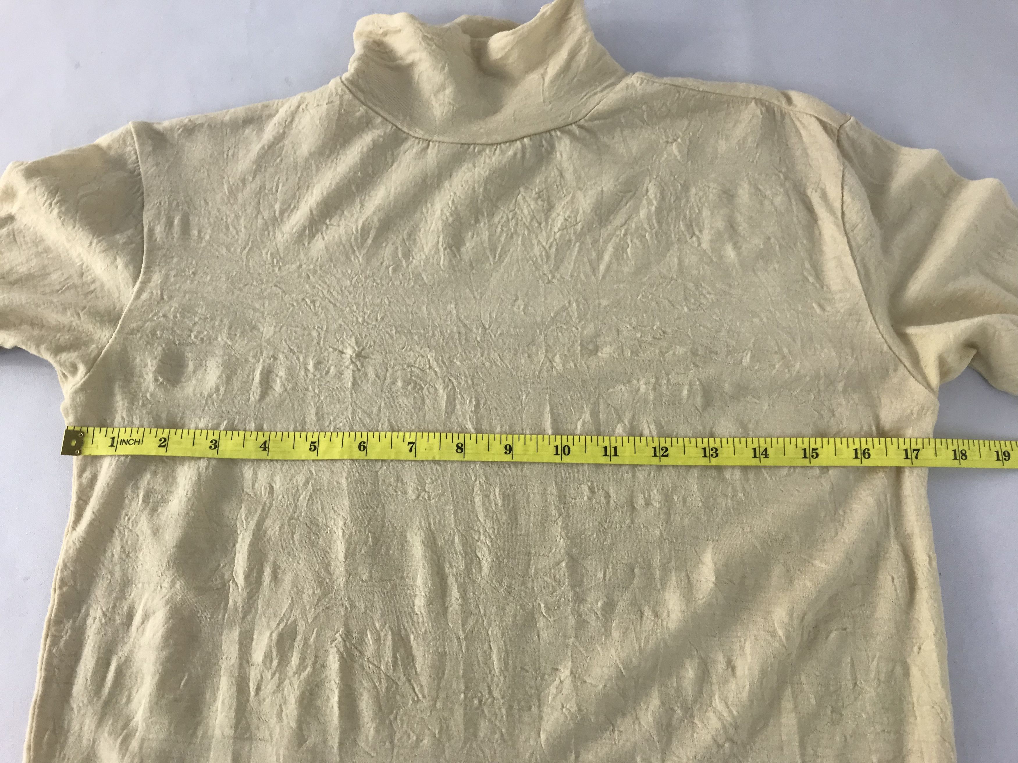 Issey Miyake Plantation Issey Miyake Turtleneck Longsleeve Tee Size US S / EU 44-46 / 1 - 7 Thumbnail
