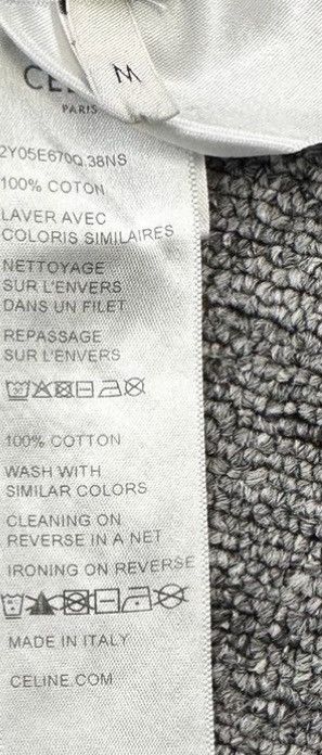 Celine Celine Black Rivet Letter Logo Hoodie K12 Size US M / EU 48-50 / 2 - 8 Thumbnail