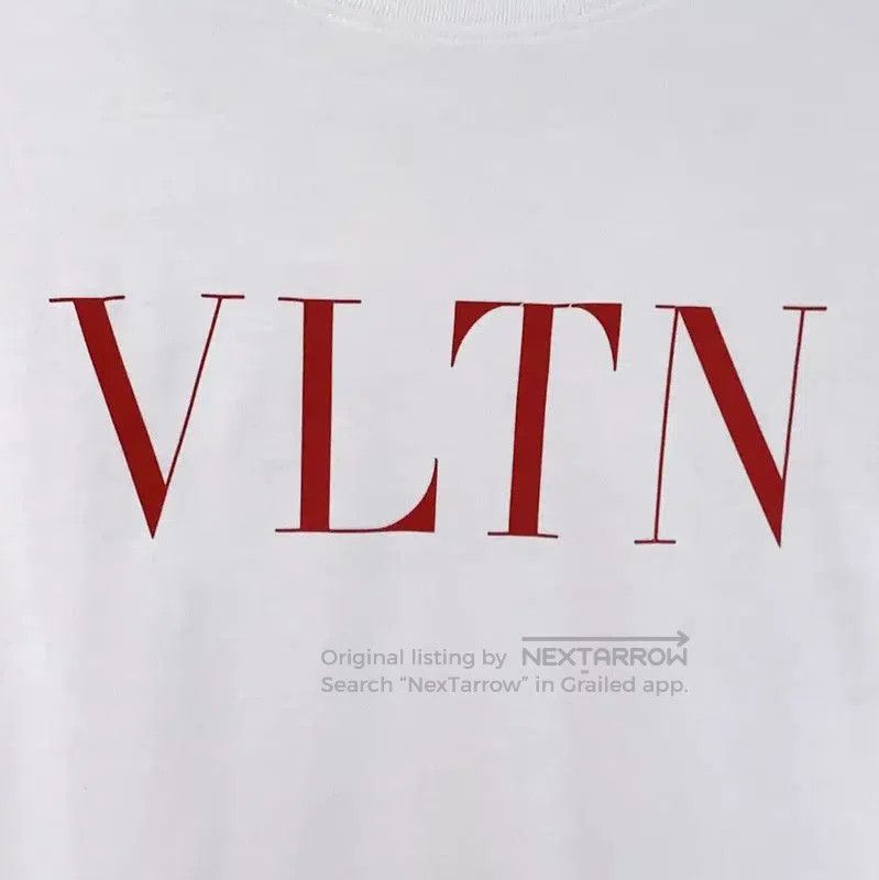 Valentino Valentino Men's White Cotton T-Shirt with Logo . Size US XS / EU 42 / 0 - 4 Thumbnail