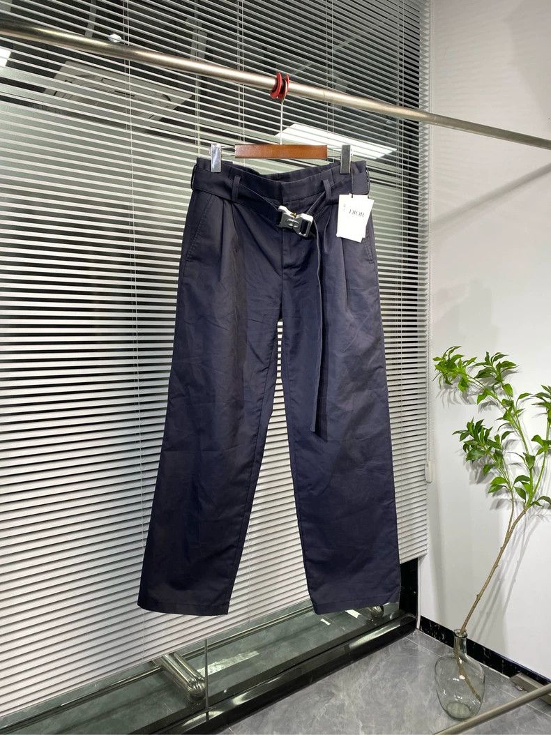 Dior Dior Functional Casual Pants with Belt Size US 31 - 1 Thumbnail