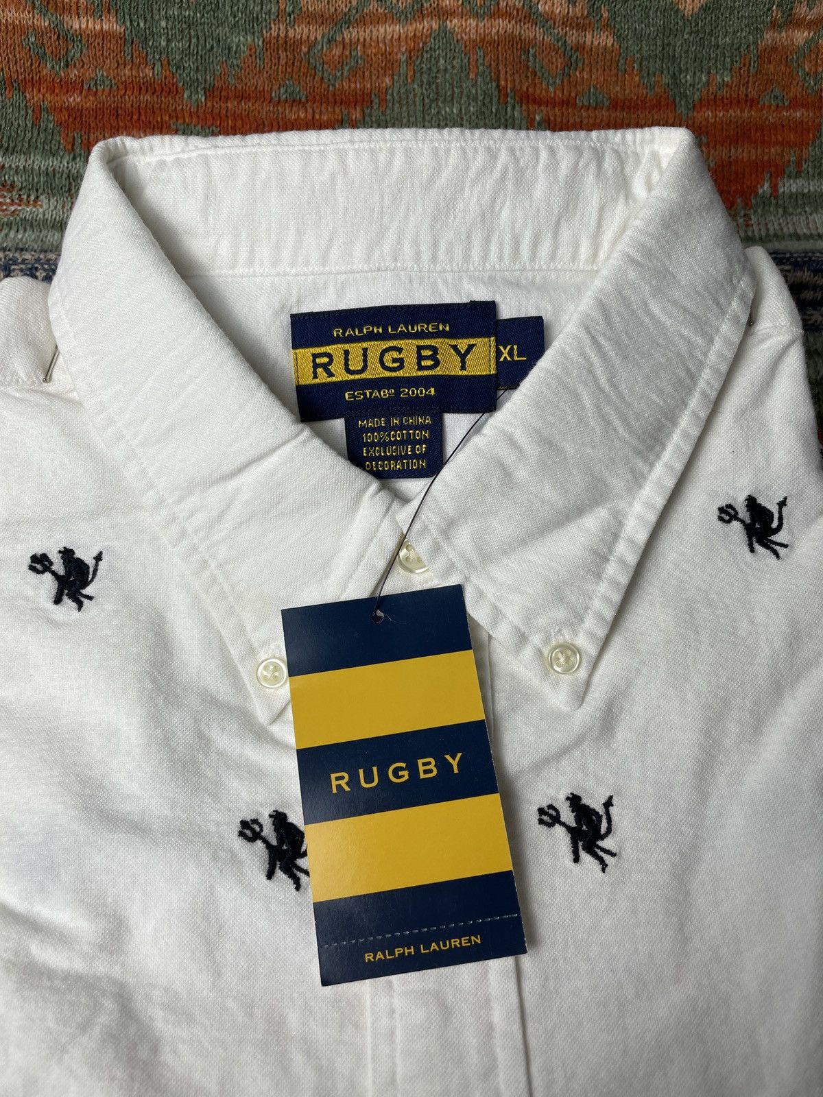 Rugby Ralph Lauren Rugby Ralph Lauren Long Sleeve Shirt Size 42L - 2 Thumbnail