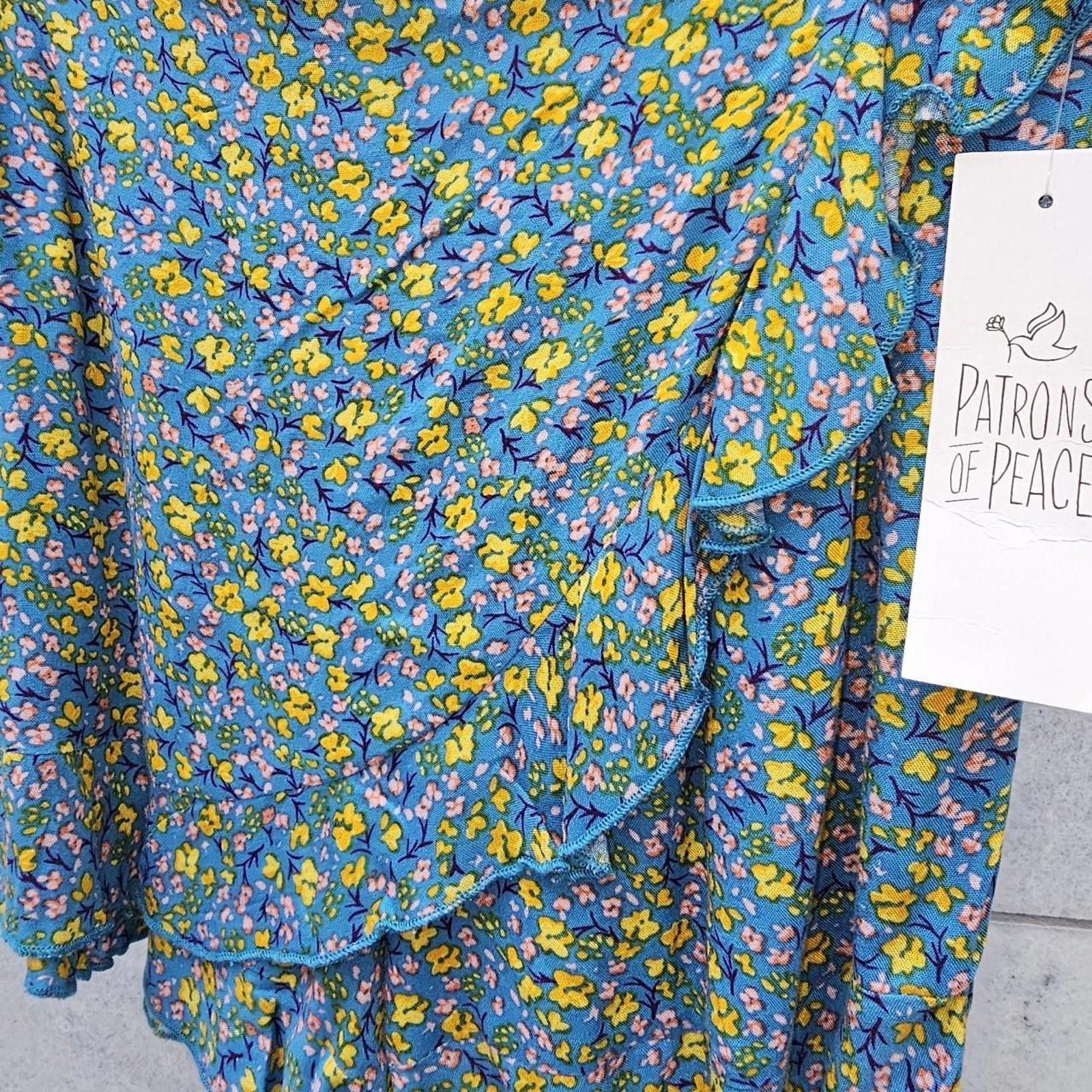 Other Women's Blue Floral Skirt Size 28" / US 6 / IT 42 - 5 Thumbnail