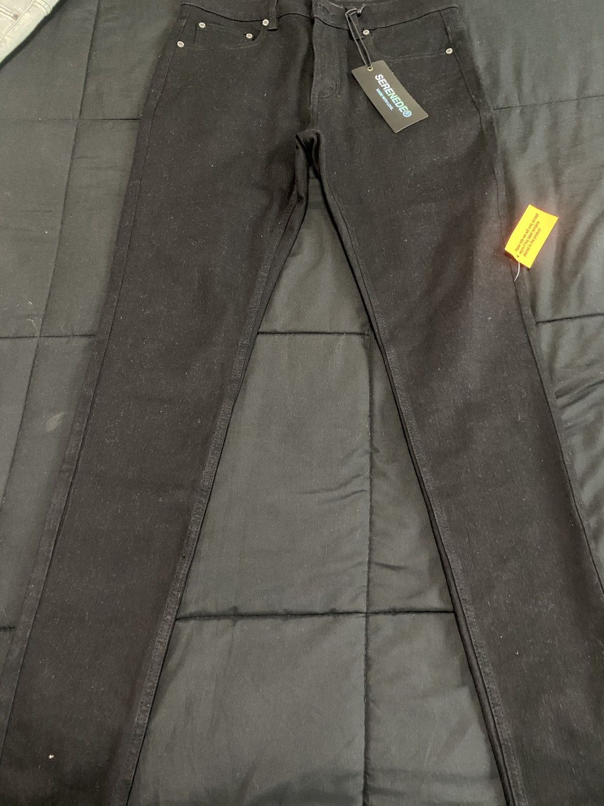 SERENEDE SEREDENE BLACK JEANS Size US 32 / EU 48 - 1 Thumbnail
