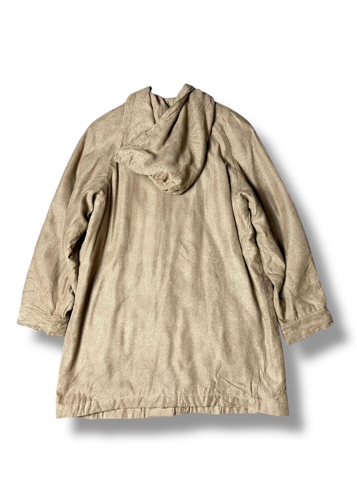 Japanese Brand × Leather × Vintage Vintage CHRIS MONTEZ Leather Suede Hooded Jacket (126) Size US XS / EU 42 / 0 - 2 Thumbnail