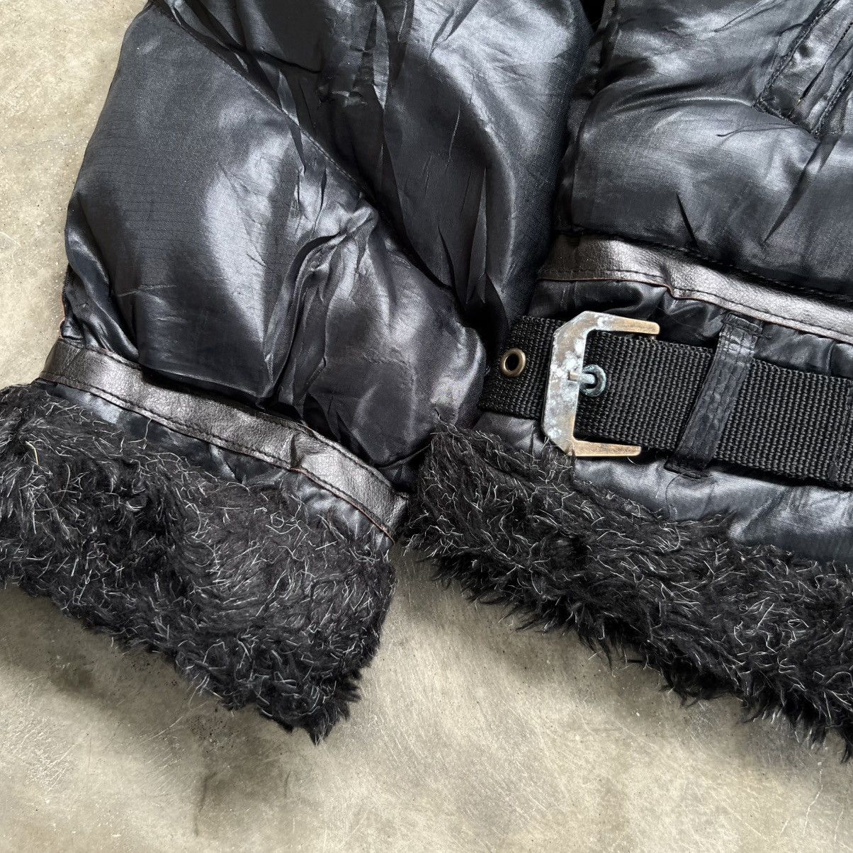 BUFFALO BOBS 2000s Maggie May Buffalo Bobs Style Down Fur Zip Jacket Size US L / EU 52-54 / 3 - 8 Thumbnail