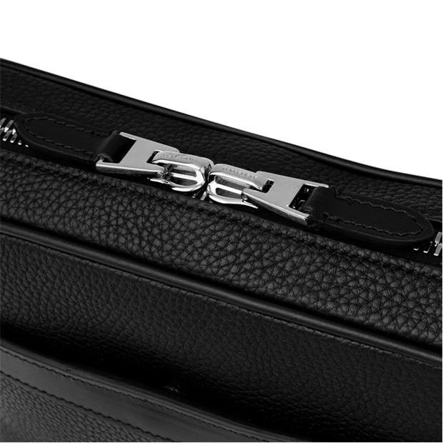Tom Ford o1g2r1mq0724 Size: OS / Leather Messenger Bag in Black Size ONE SIZE - 3 Thumbnail