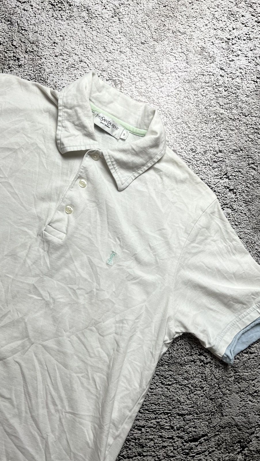 Yves Saint Laurent YSL Yves saint laurent polo shirt Size US S / EU 44-46 / 1 - 2 Thumbnail