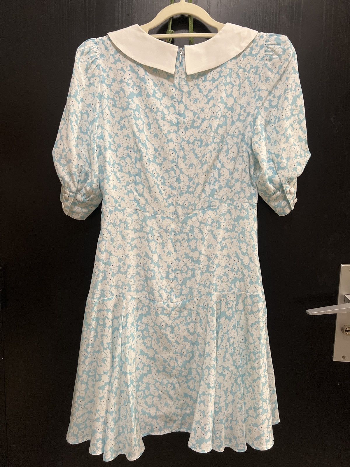 Alessandra Rich Floral Mini Dress Size XS / US 0-2 / IT 36-38 - 2 Thumbnail