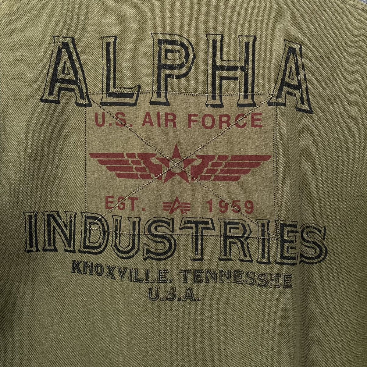 Avirex Vintage Avirex US Air Force Polo T Shirt Size US M / EU 48-50 / 2 - 2 Thumbnail