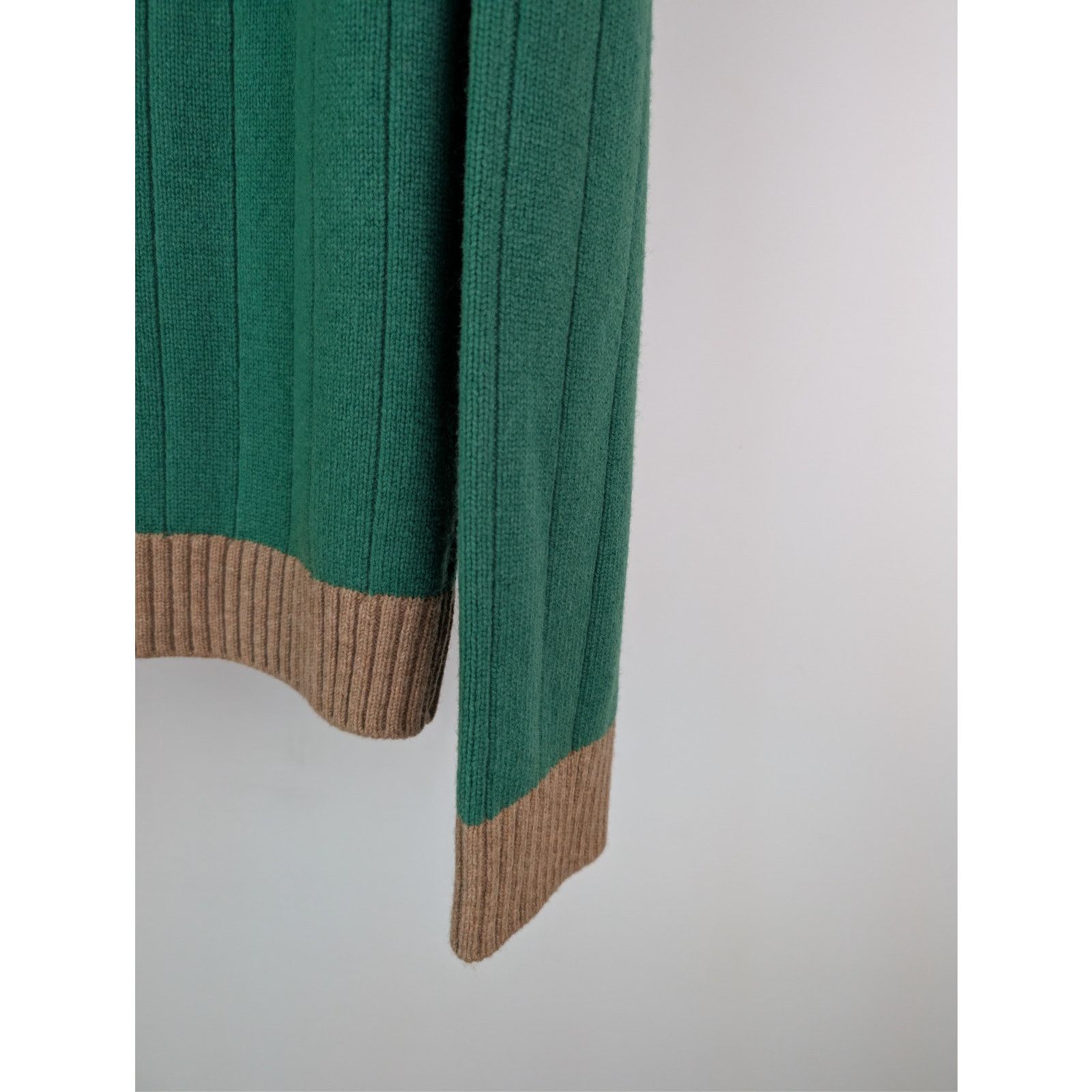 Gucci o1rshd1 Wool Long Sleeve Cardigan Sweater in Yard/Multicolor Size US L / EU 52-54 / 3 - 11 Thumbnail