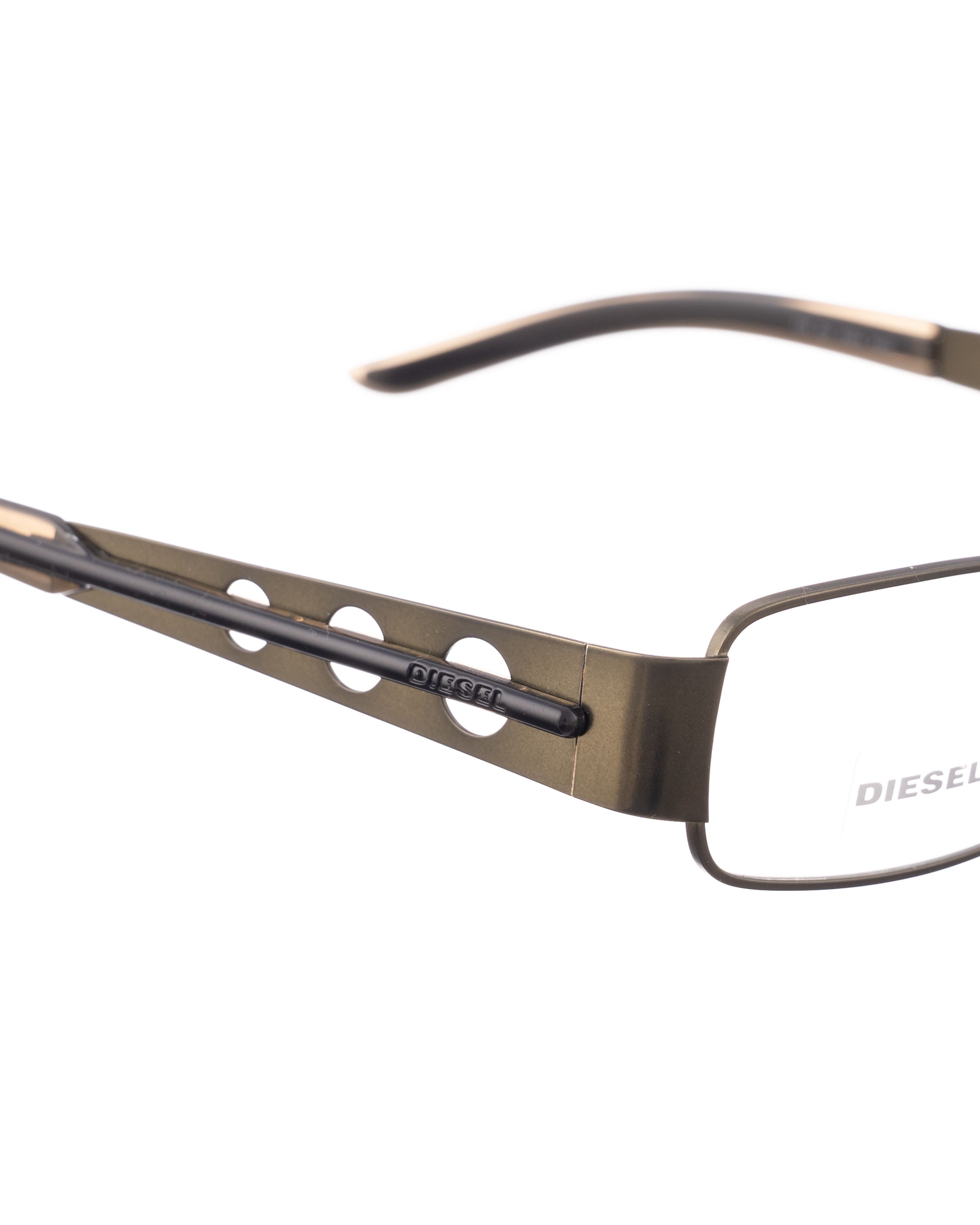 Diesel Diesel 00s Vintage Steel Glasses with Circle Cut Outs Size ONE SIZE - 1 Thumbnail